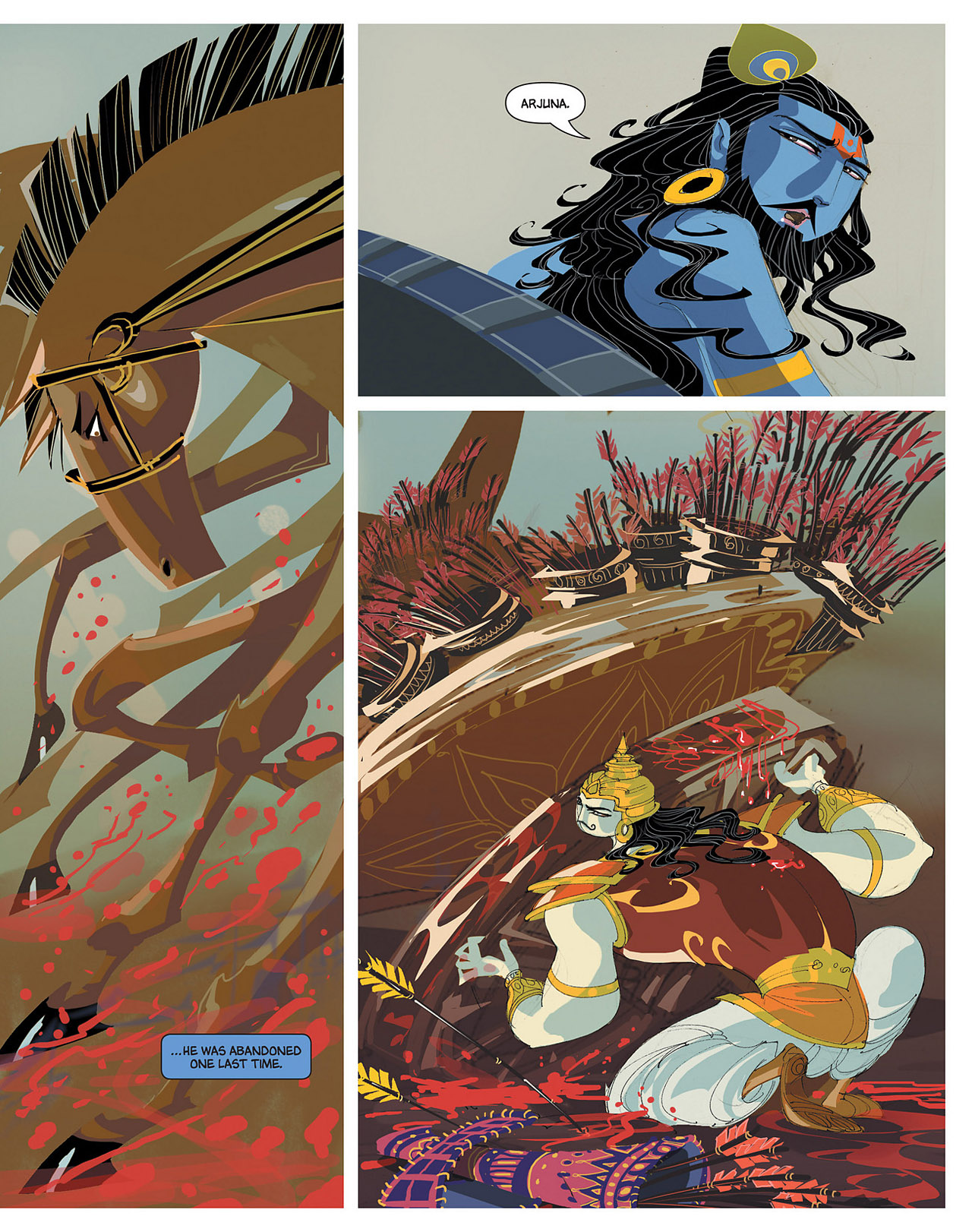 Read online Krishna: A Journey Within comic -  Issue # TPB (Part 2) - 62