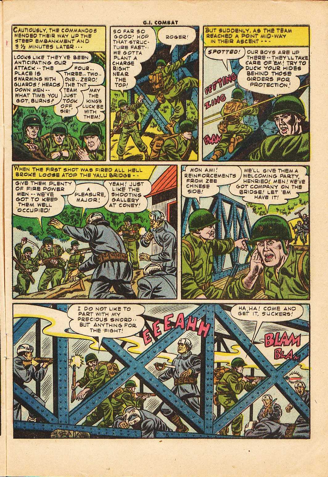 Read online G.I. Combat (1952) comic -  Issue #13 - 7