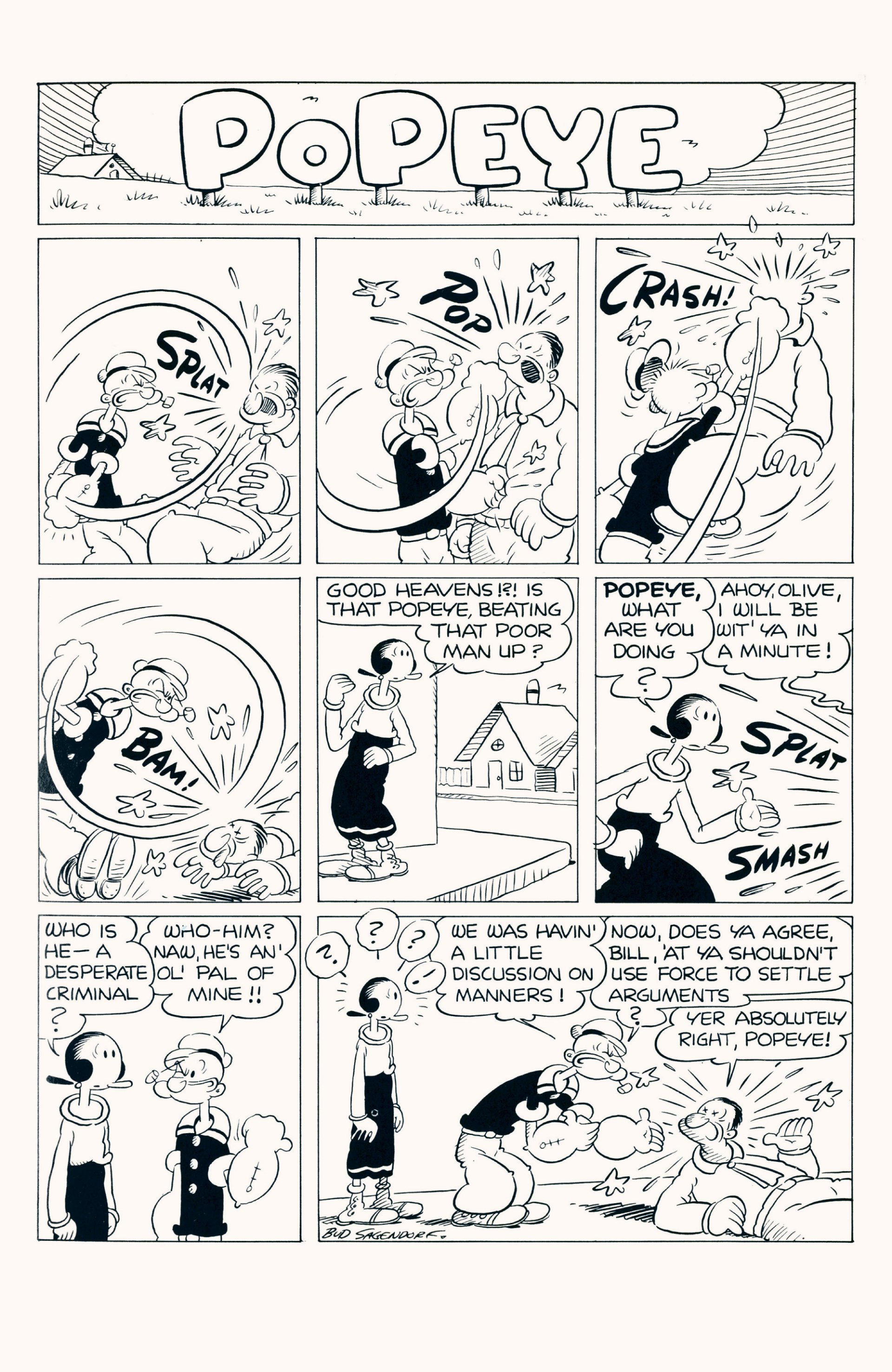 Read online Classic Popeye comic -  Issue #7 - 35