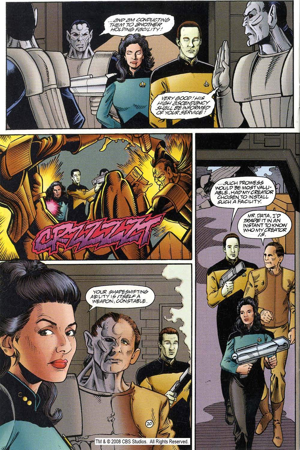 Read online Star Trek: Deep Space Nine/The Next Generation comic -  Issue #2 - 26