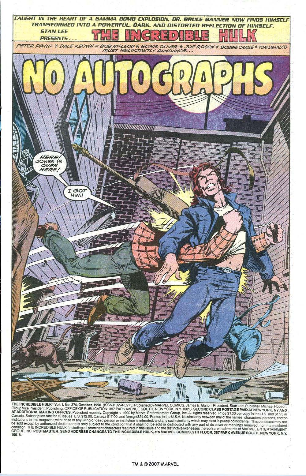Read online The Incredible Hulk (1968) comic -  Issue #374 - 3