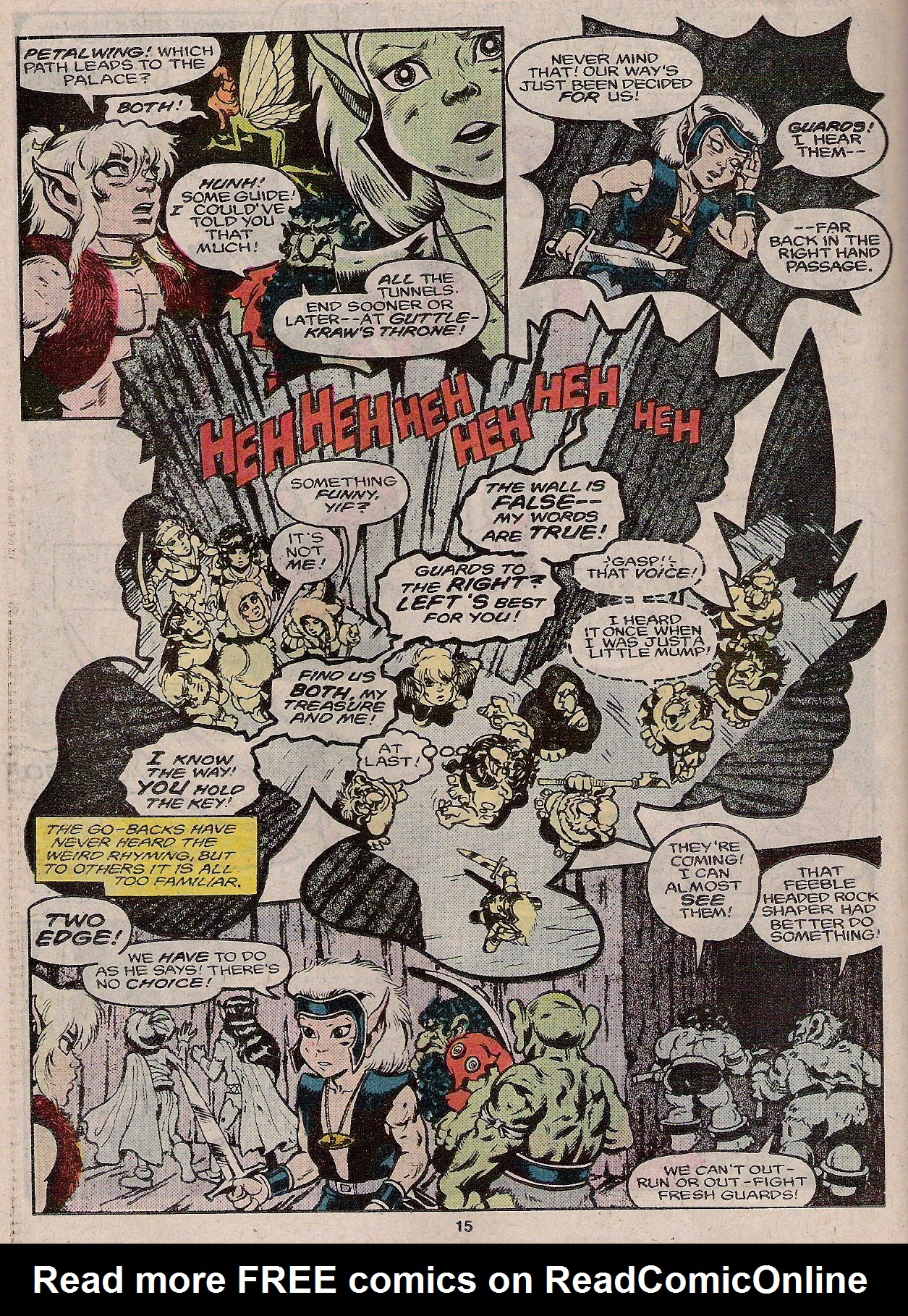 Read online ElfQuest comic -  Issue #28 - 16