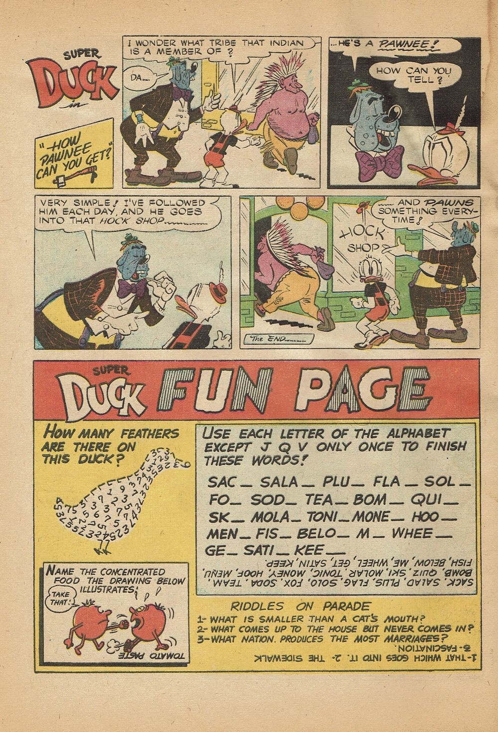 Read online Super Duck Comics comic -  Issue #66 - 32