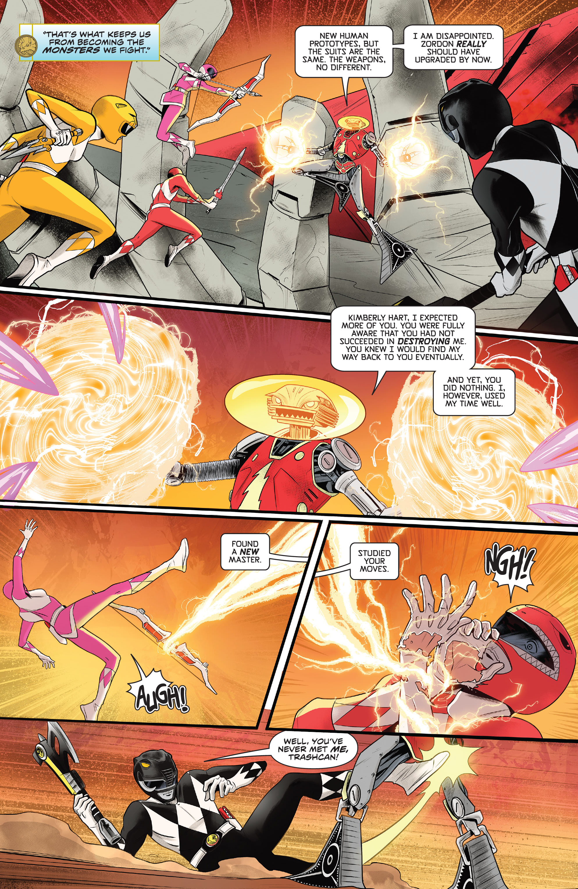 Read online Mighty Morphin Power Rangers comic -  Issue #105 - 9