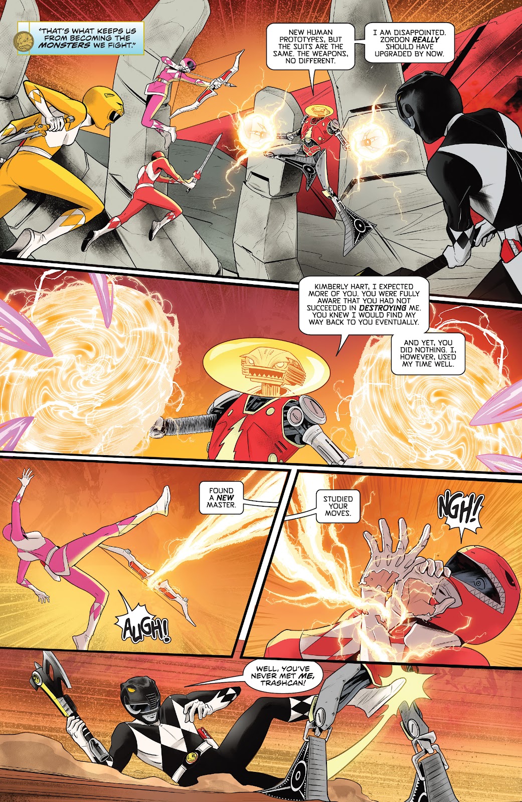 Mighty Morphin Power Rangers issue 105 - Page 9