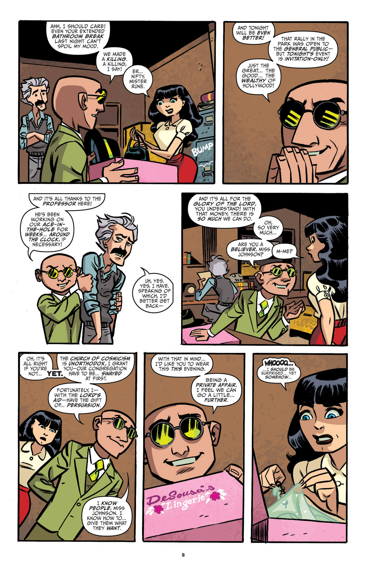Read online The Rocketeer: Hollywood Horror comic -  Issue #3 - 8
