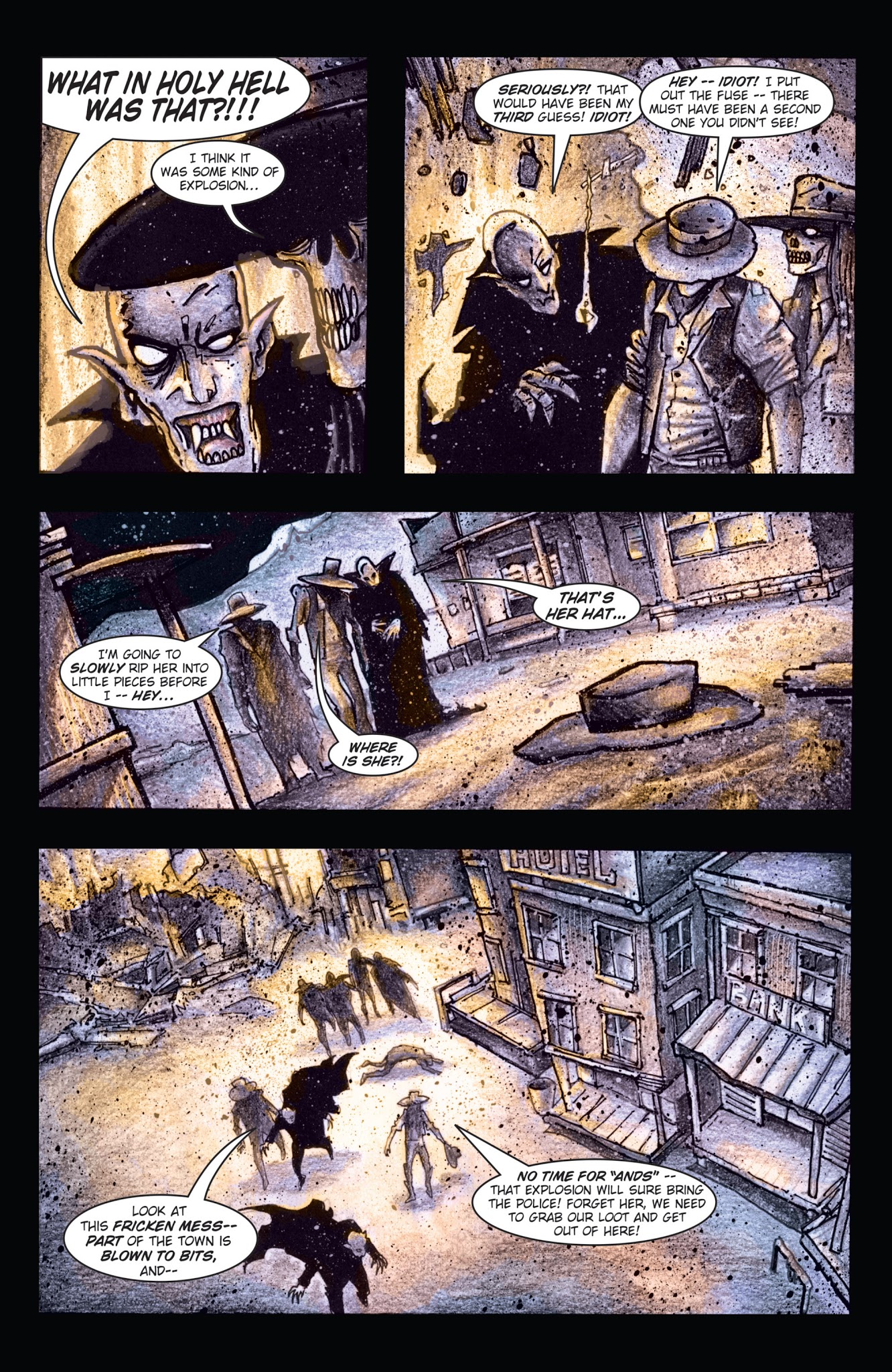Read online Fistful of Blood comic -  Issue #3 - 25