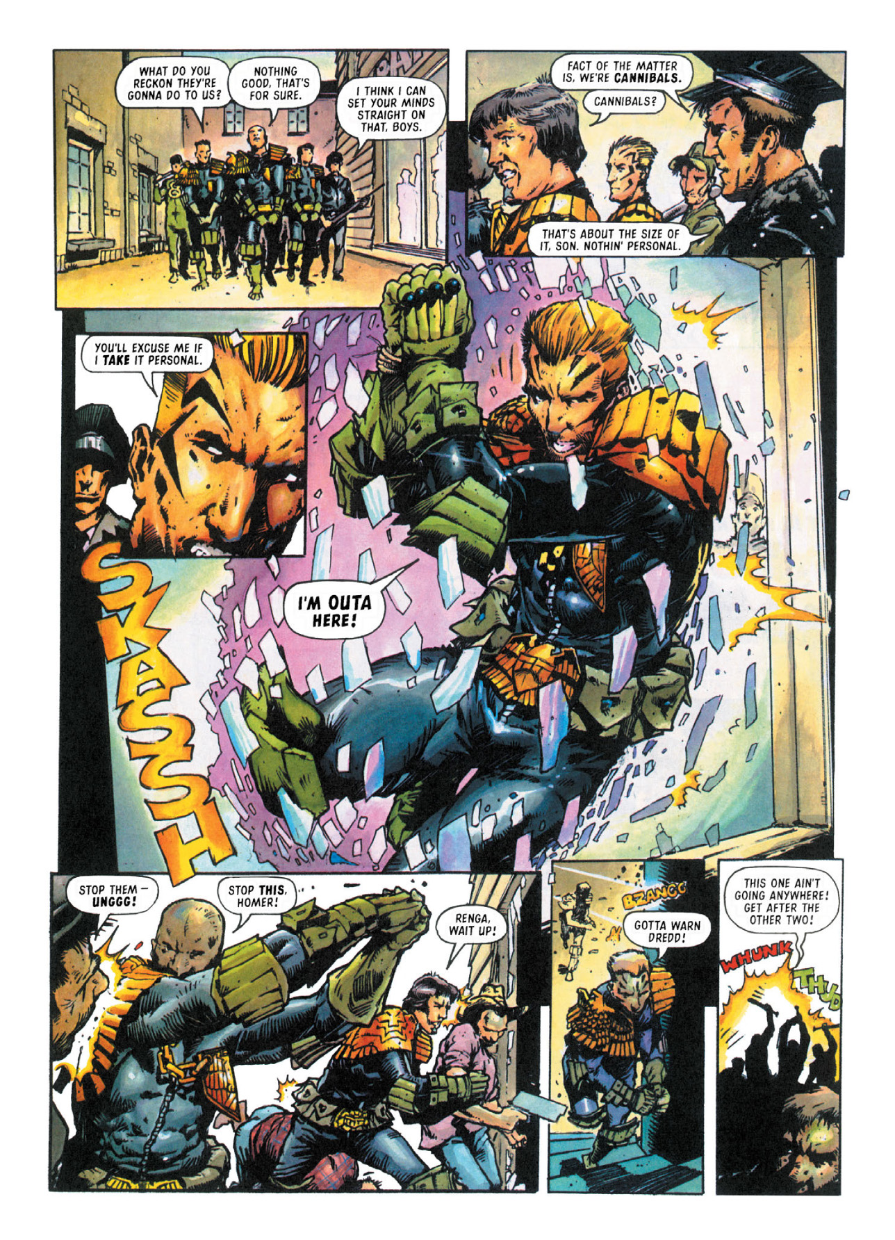 Read online Judge Dredd: The Complete Case Files comic -  Issue # TPB 26 - 50