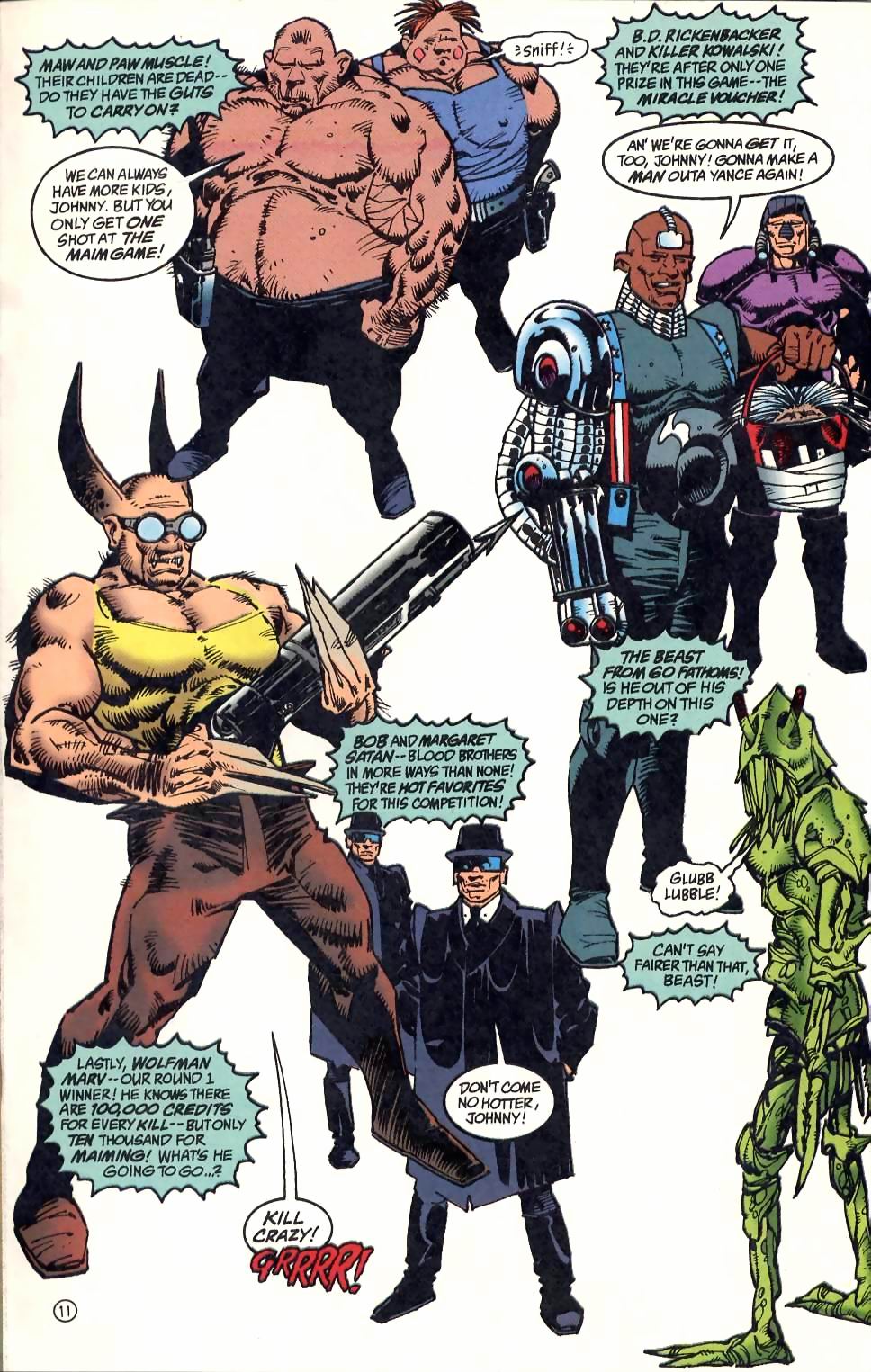 Read online Lobo: Unamerican Gladiators comic -  Issue #3 - 12
