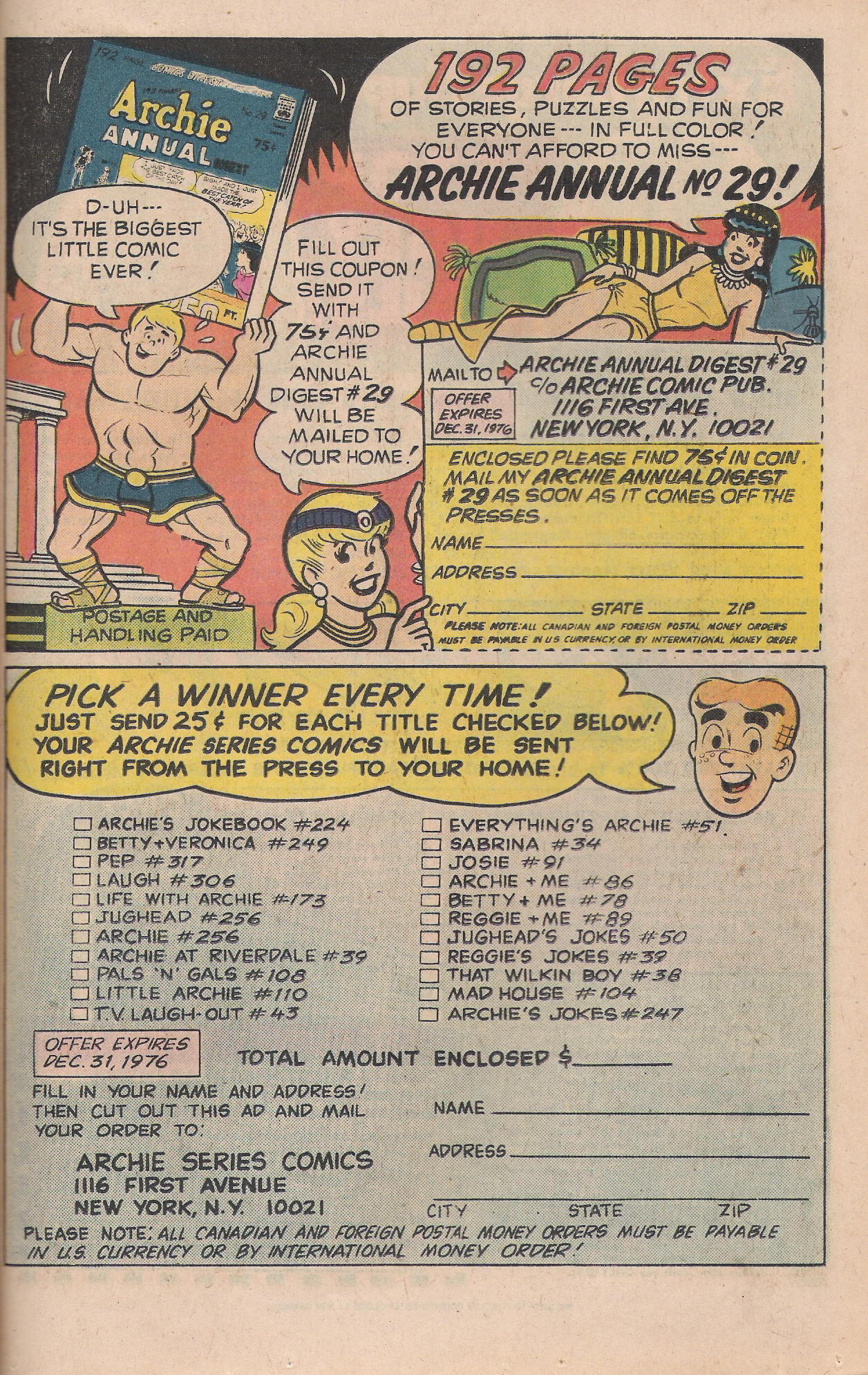 Read online Life With Archie (1958) comic -  Issue #172 - 27