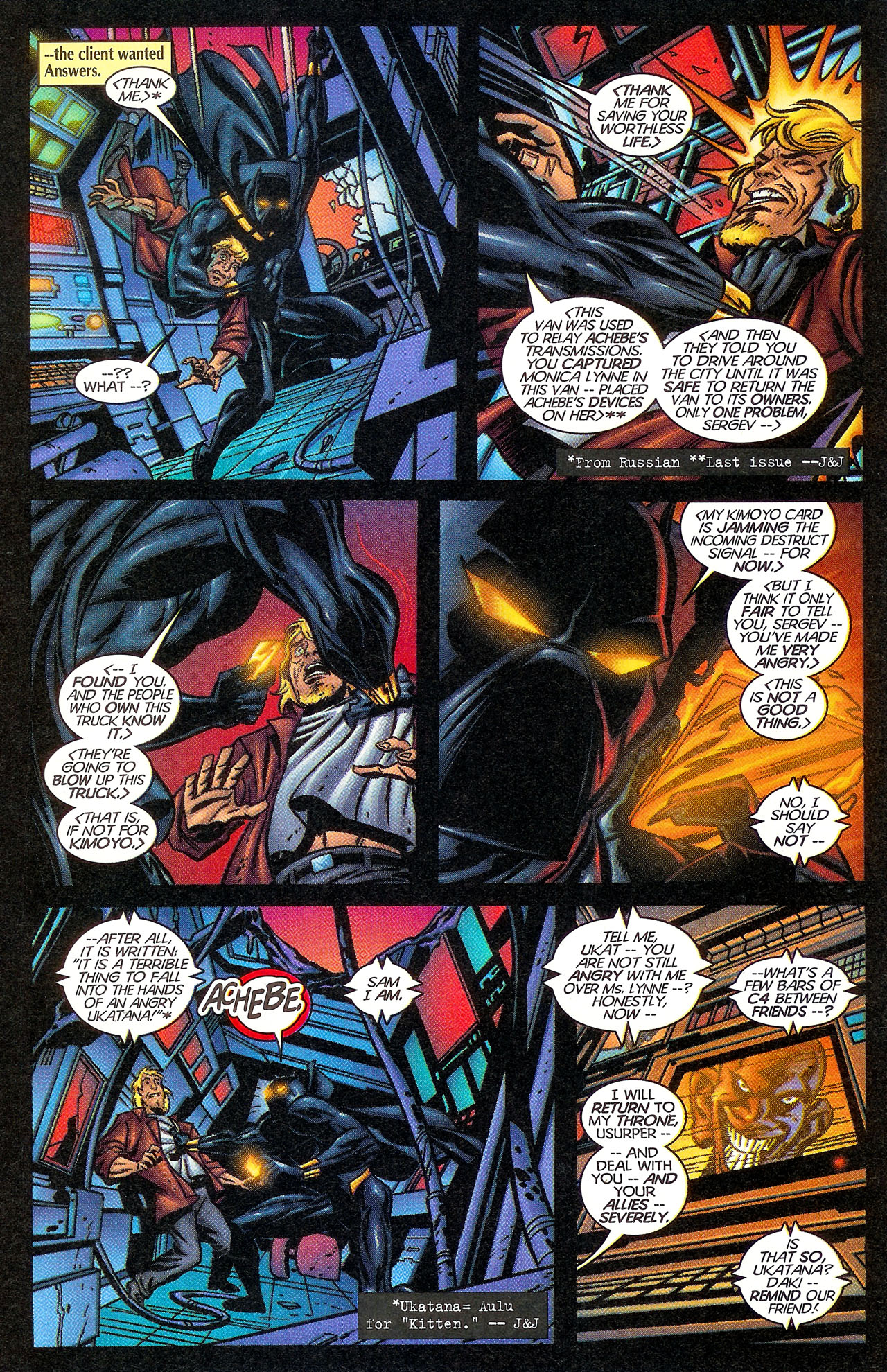 Read online Black Panther (1998) comic -  Issue #9 - 8