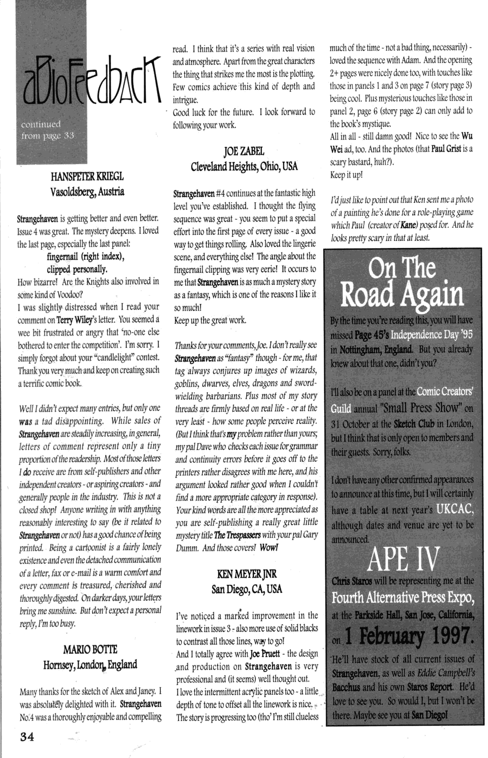 Read online Strangehaven comic -  Issue #5 - 34