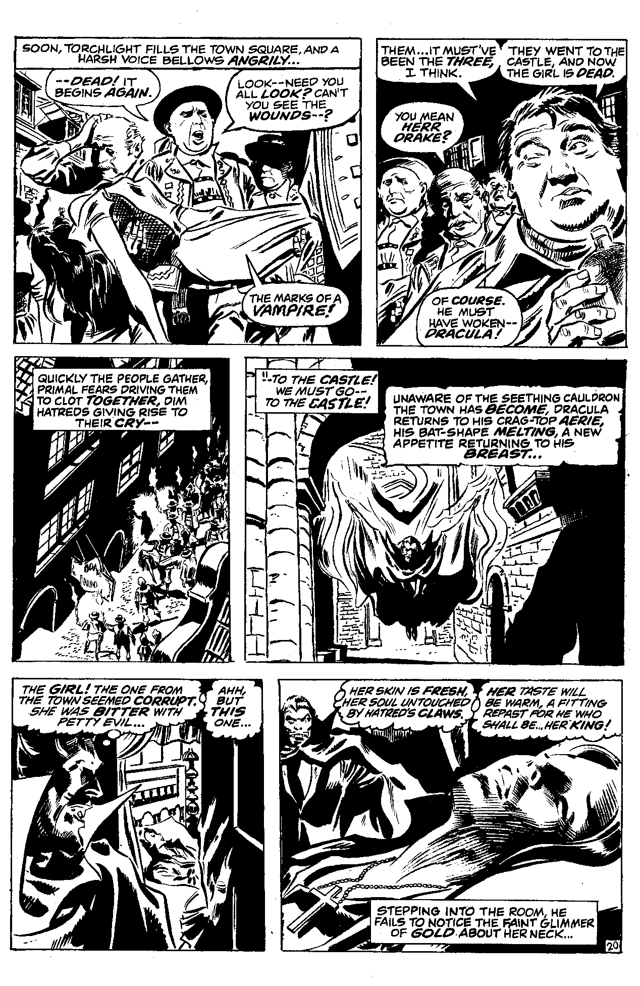 Read online Essential The Tomb of Dracula comic -  Issue # TPB 1 (Part 1) - 24