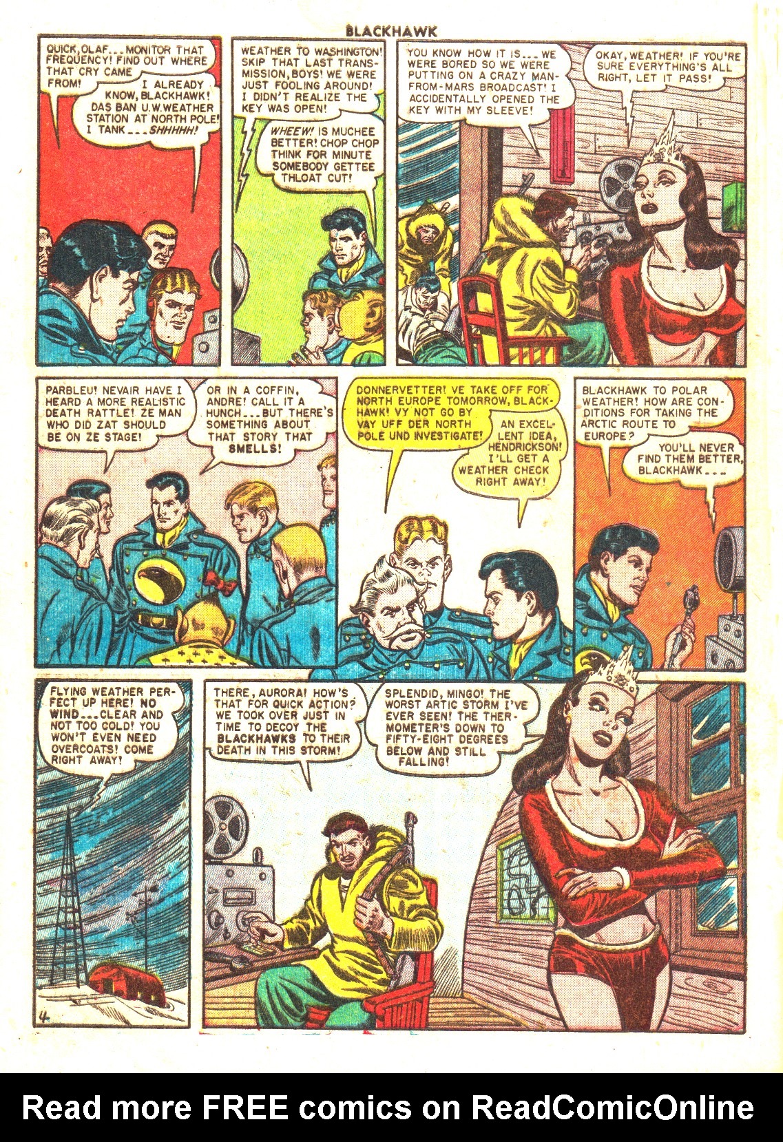 Read online Blackhawk (1957) comic -  Issue #37 - 6