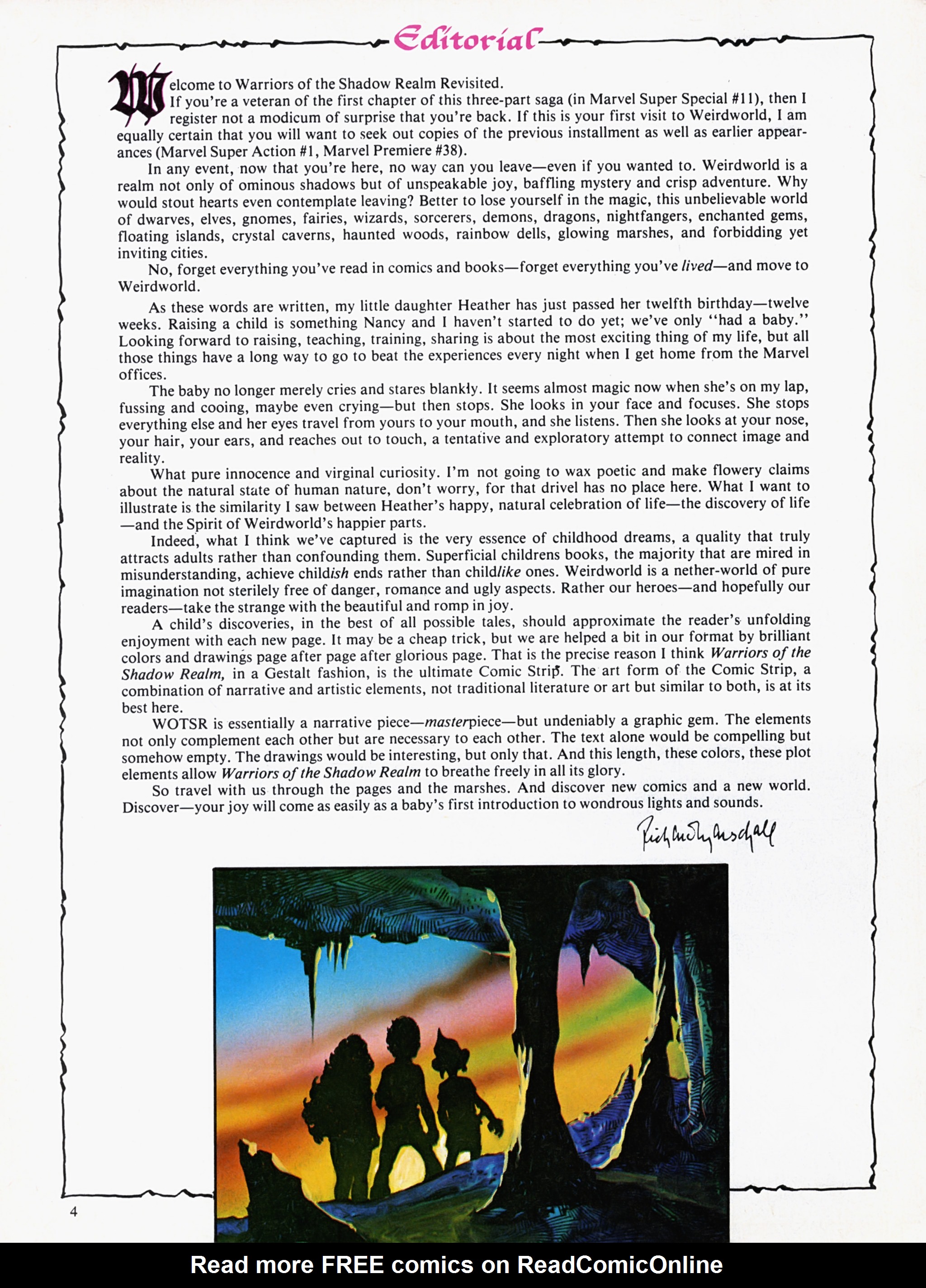 Read online Marvel Comics Super Special comic -  Issue #12 - 4