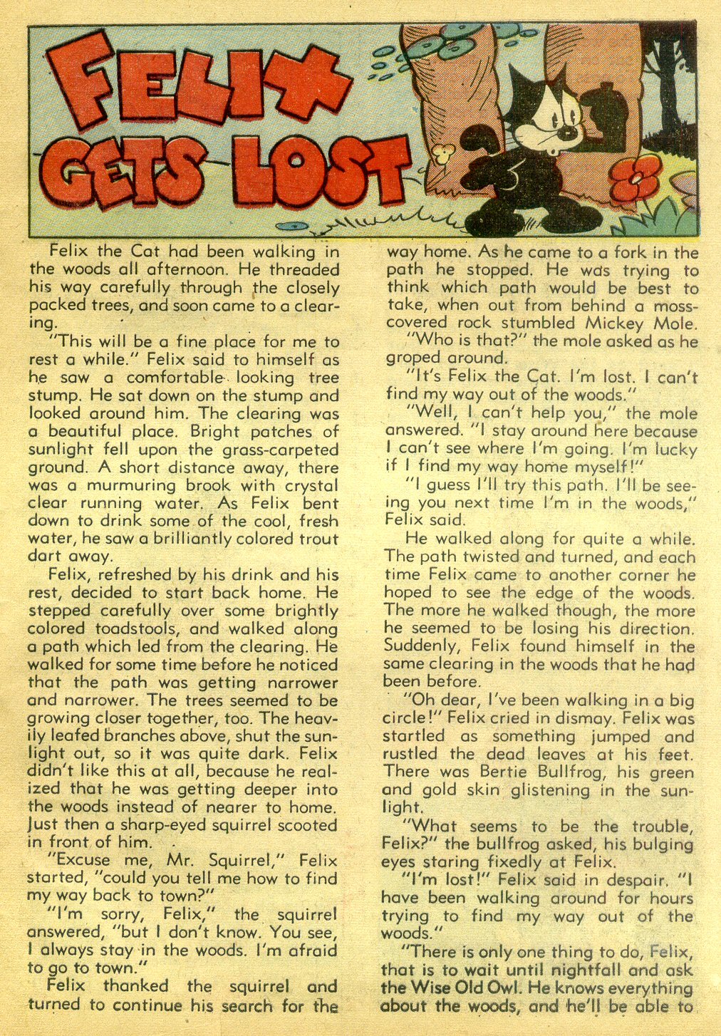 Read online Felix the Cat (1948) comic -  Issue #4 - 43