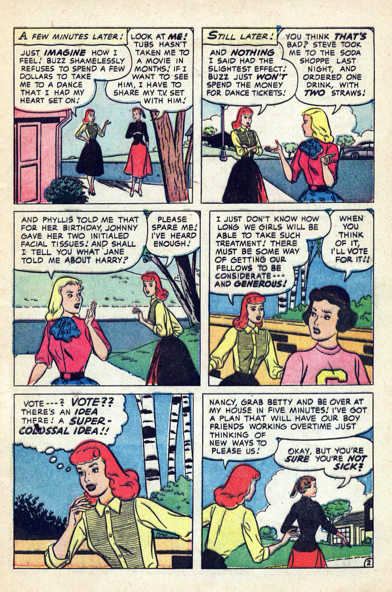 Read online Patsy and her Pals comic -  Issue #22 - 29