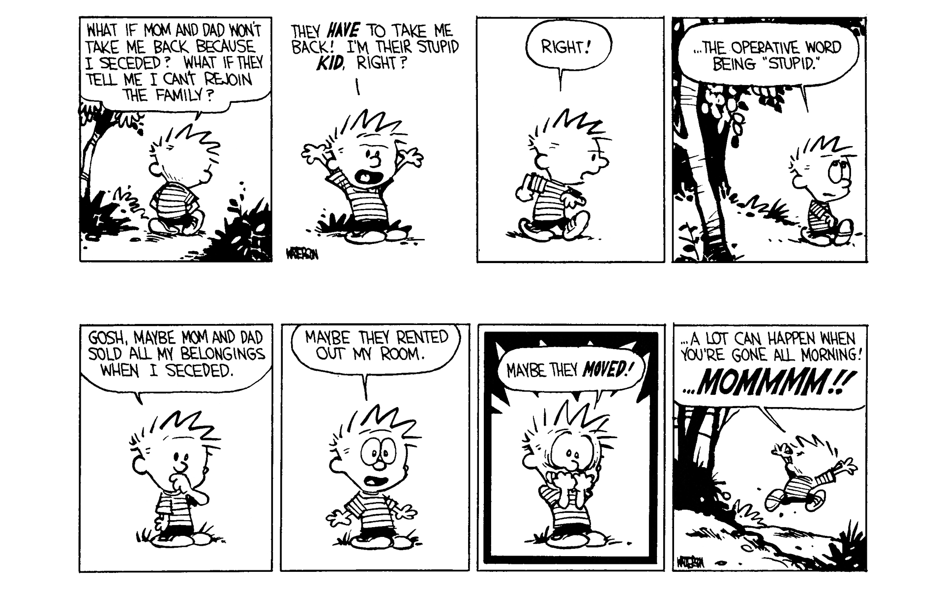 Read online Calvin and Hobbes comic -  Issue #3 - 75