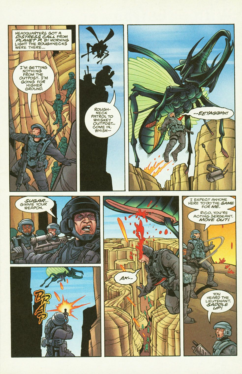 Read online Starship Troopers comic -  Issue #2 - 9