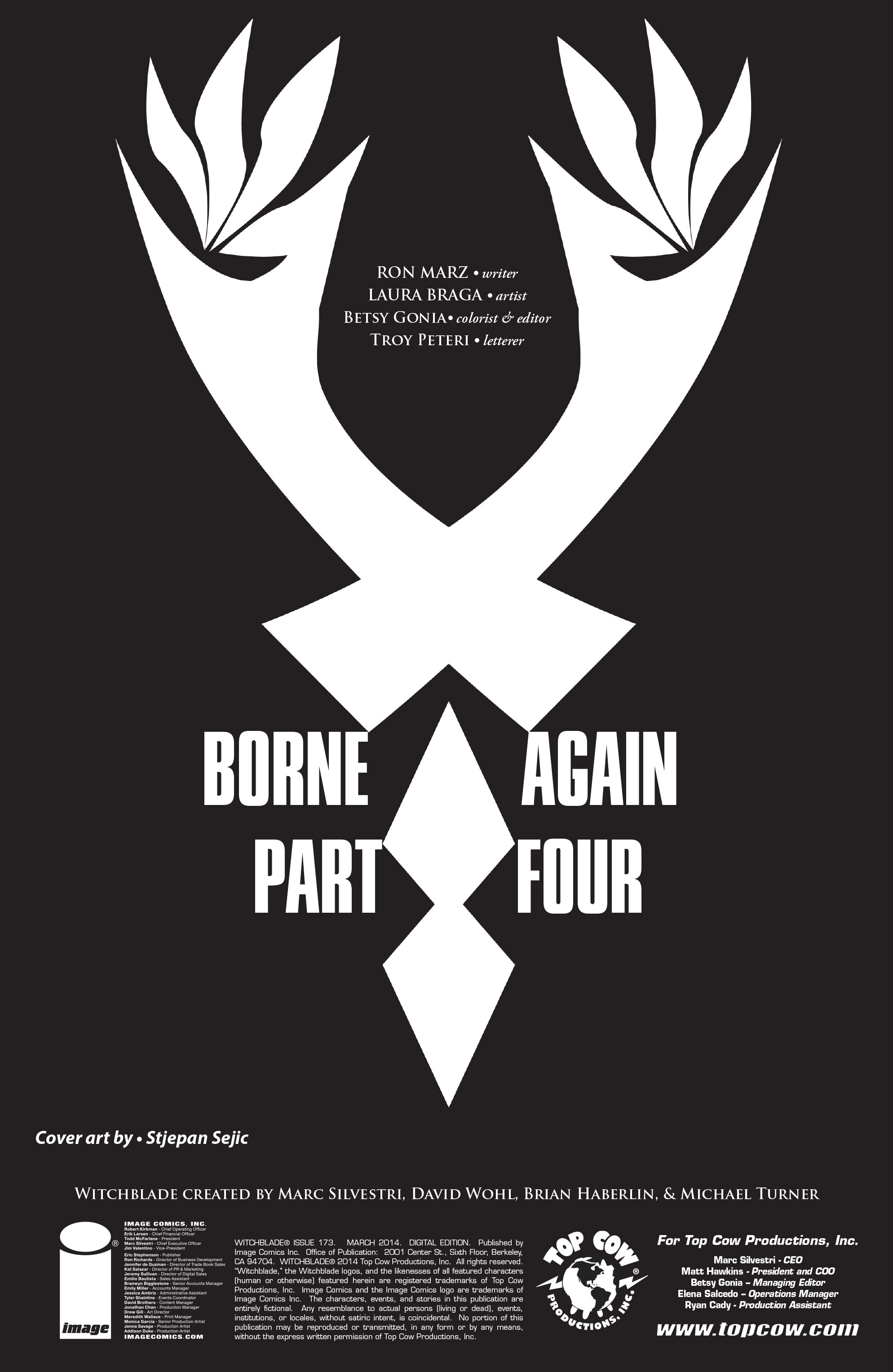 Read online Witchblade (1995) comic -  Issue #173 - 2