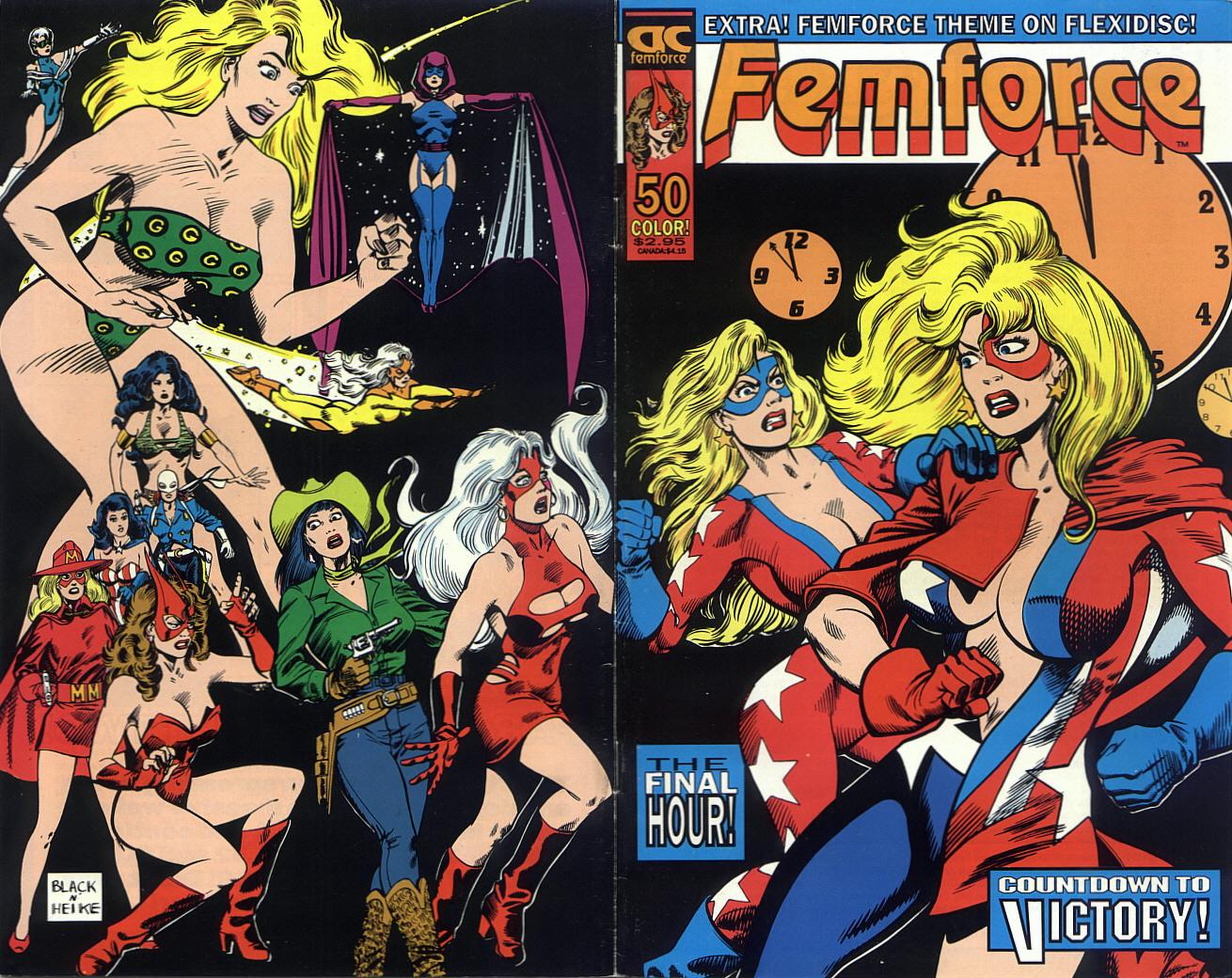 Read online Femforce comic -  Issue #50 - 12
