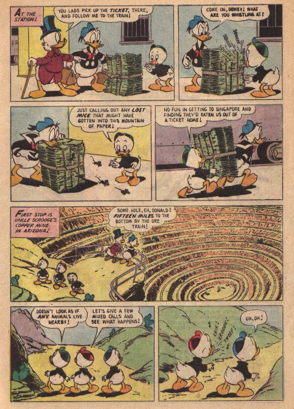 Read online Uncle Scrooge (1953) comic -  Issue #19 - 5