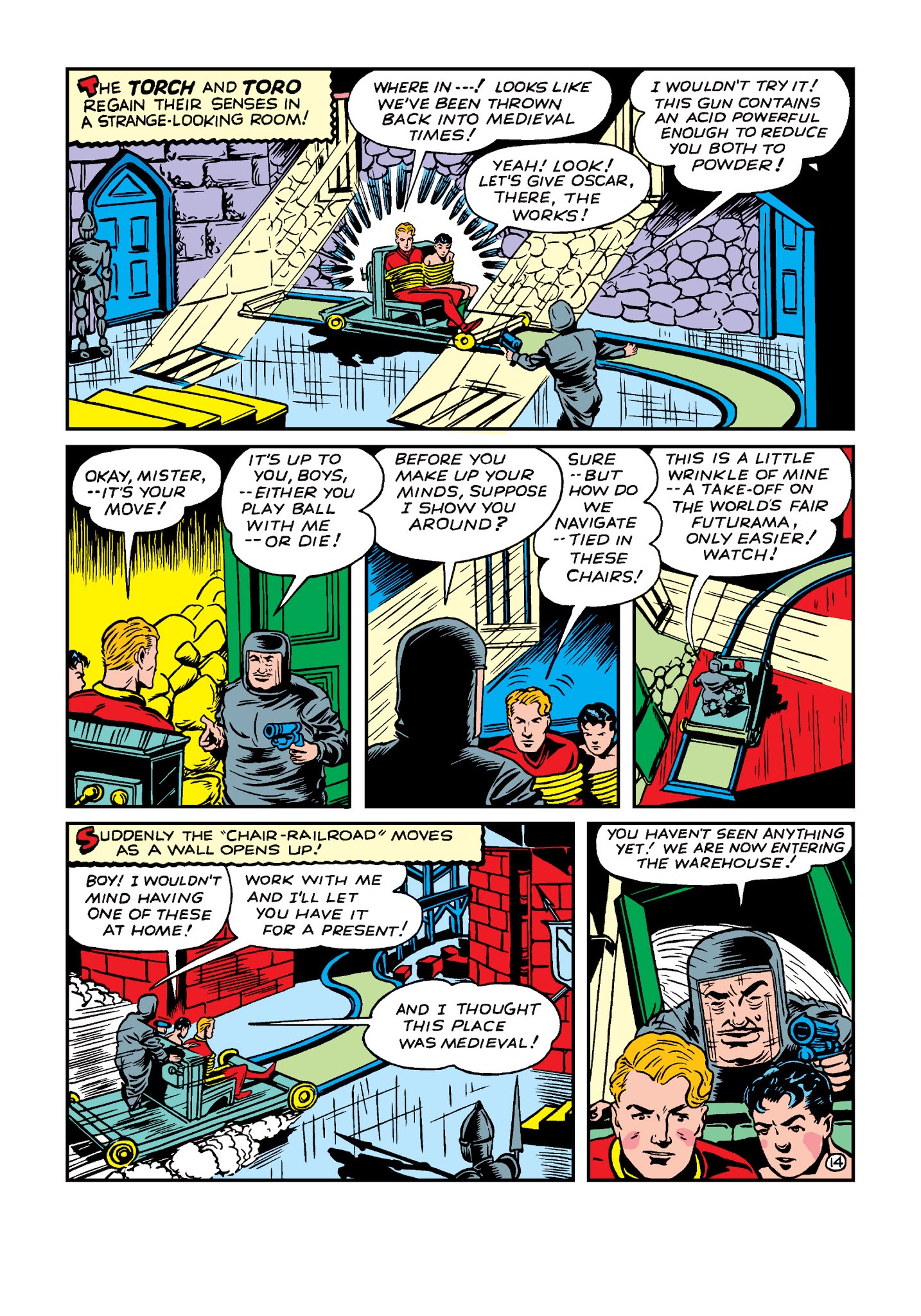Read online Marvel Masterworks: Golden Age Human Torch comic -  Issue # TPB 2 (Part 1) - 89