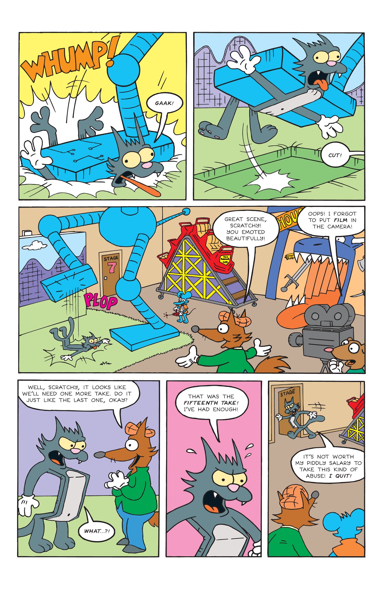 Read online Itchy & Scratchy Comics comic -  Issue #3 - 5