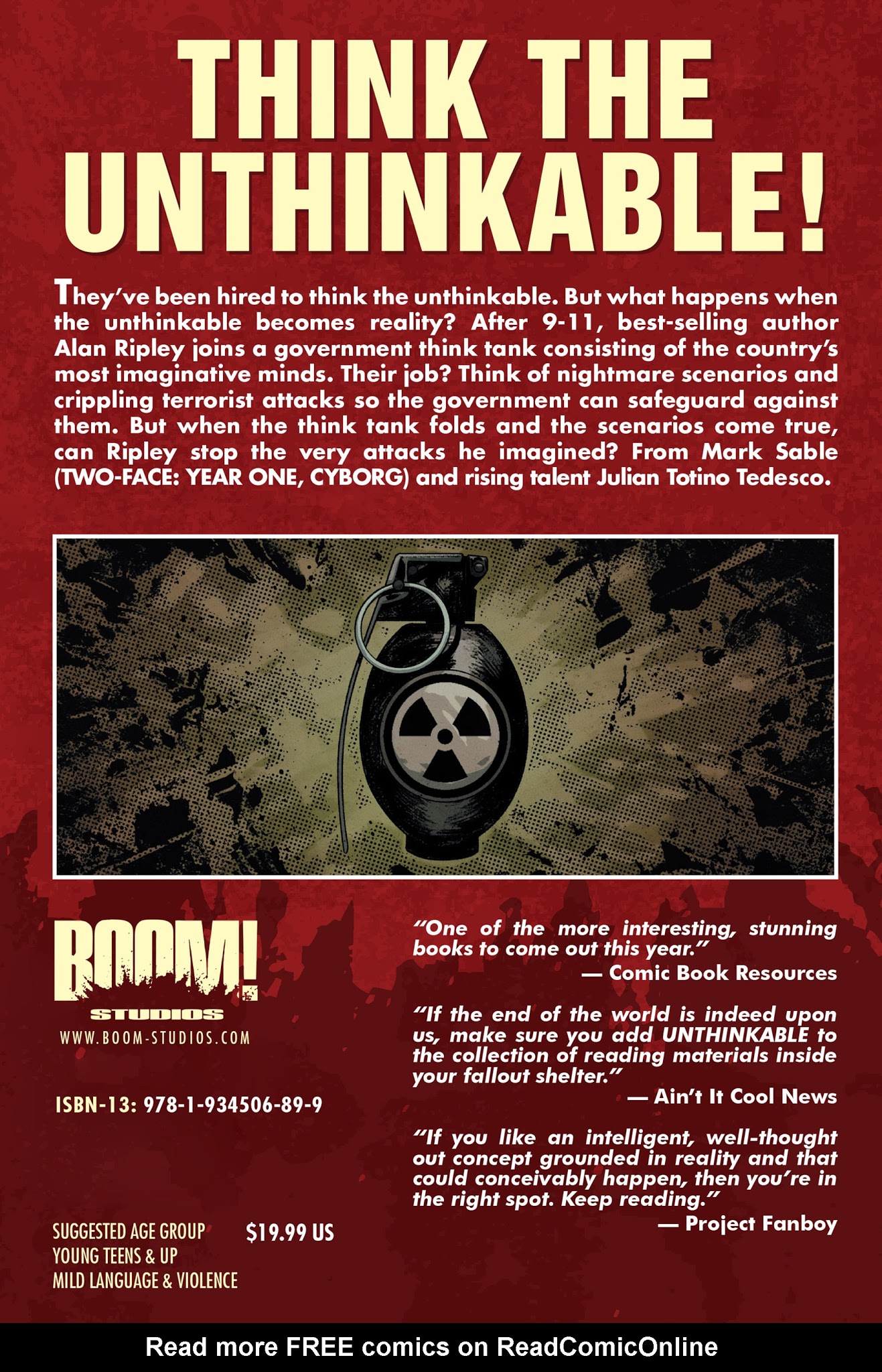 Read online Unthinkable comic -  Issue # TPB - 123