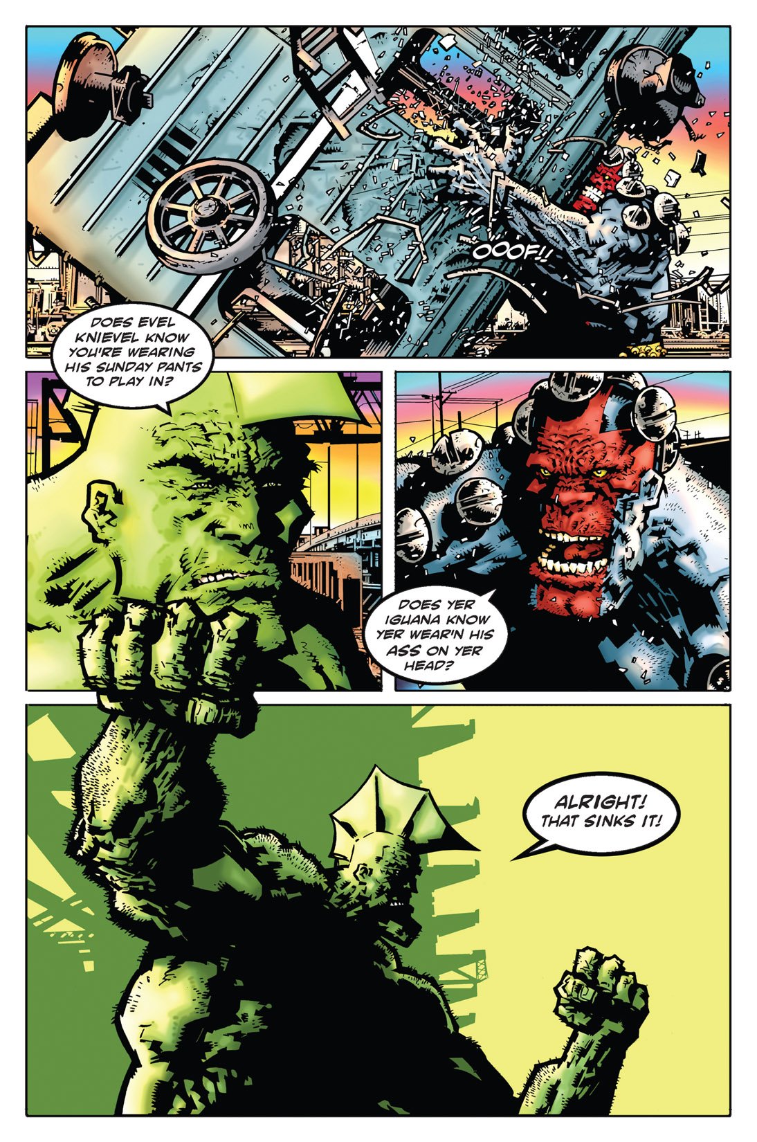 Read online Twisted Savage Dragon Funnies comic -  Issue # TPB - 22