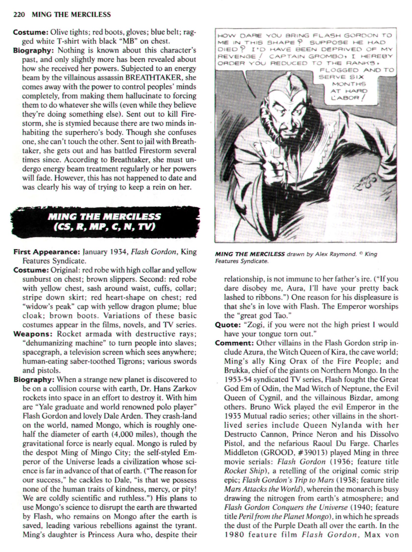 Read online The Encyclopedia of Super Villains comic -  Issue # TPB (Part 1) - 246
