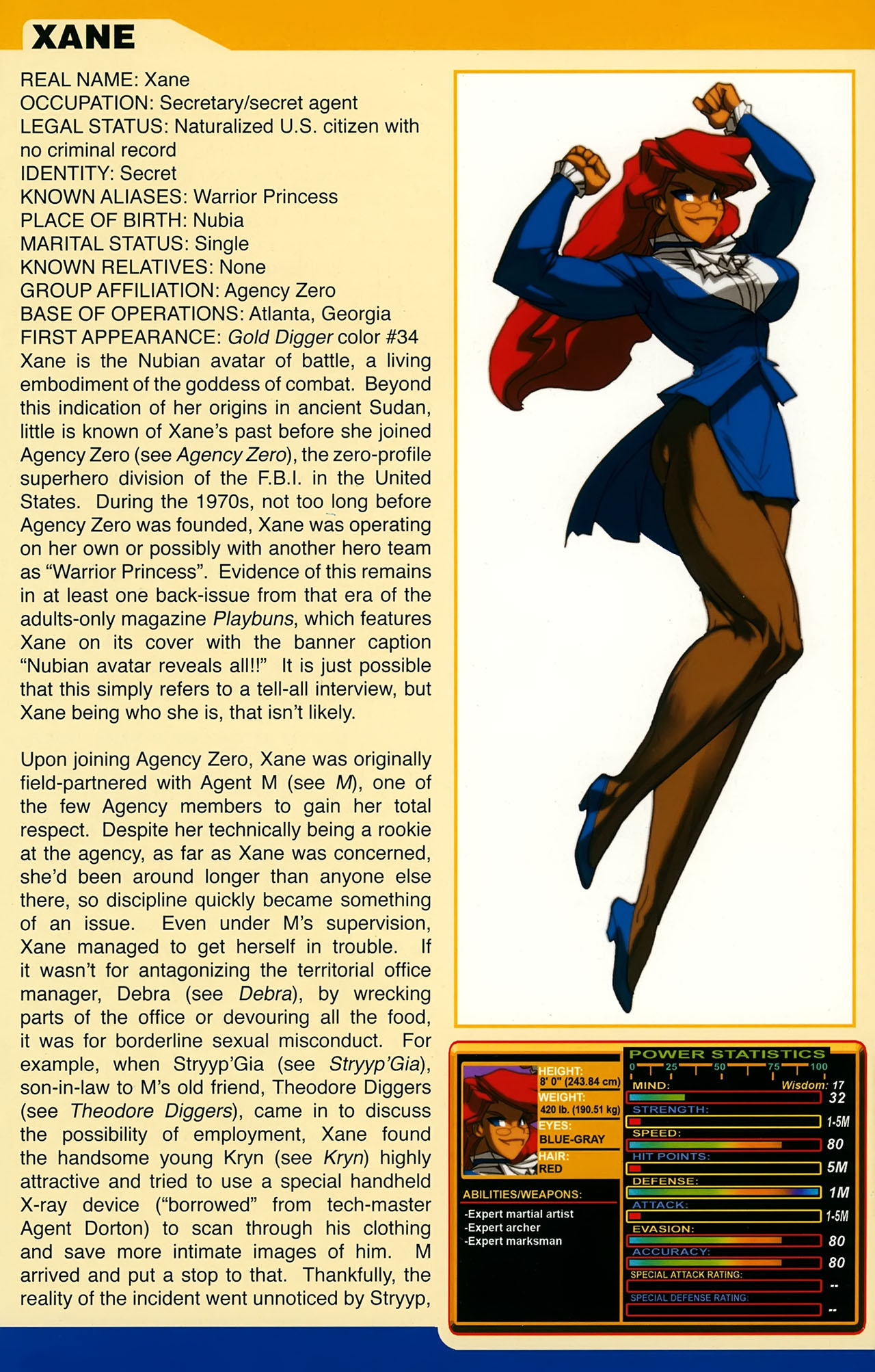 Read online Gold Digger Sourcebook: The Official Handbook of the GD Universe comic -  Issue #16 - 25