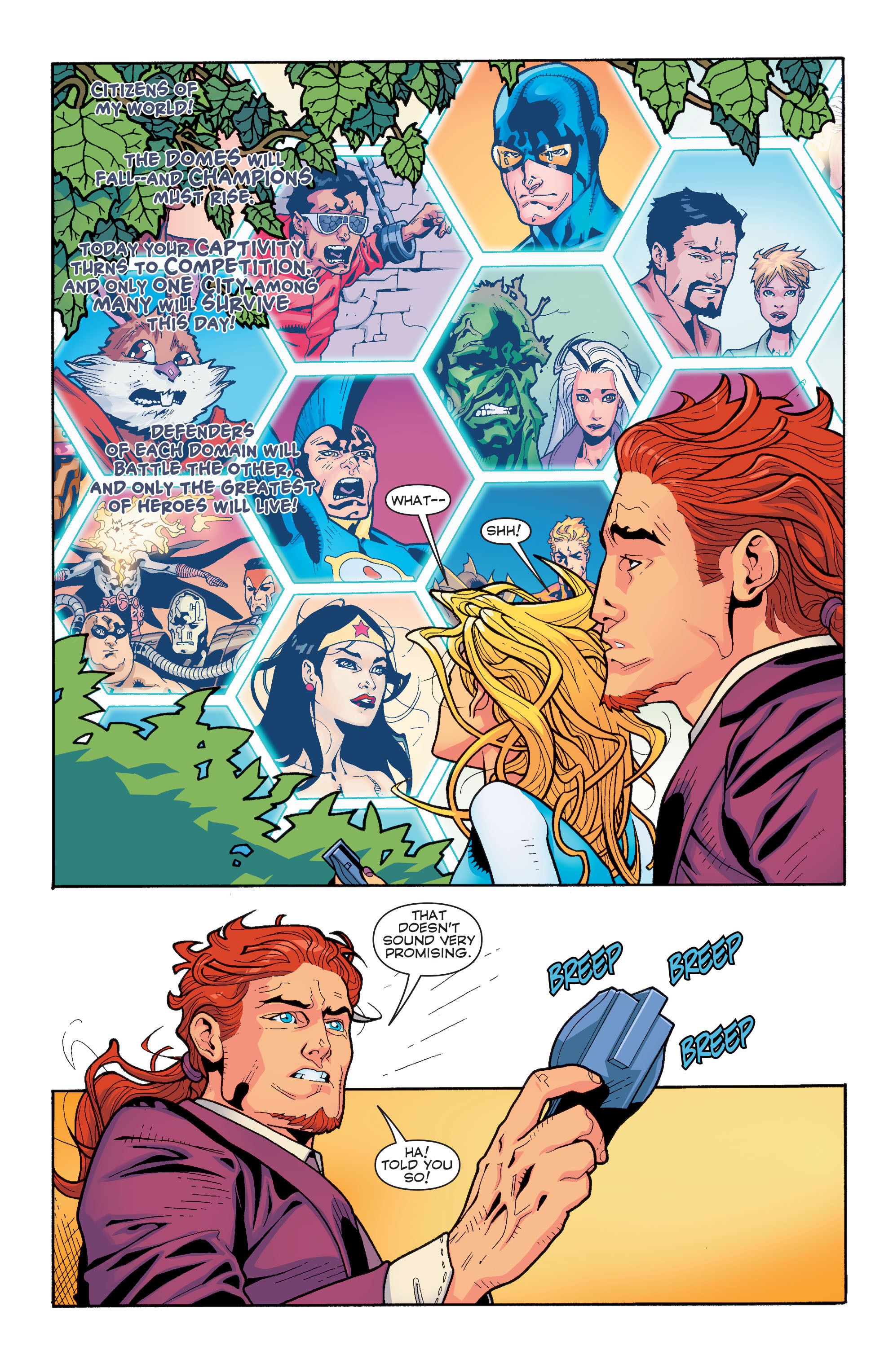 Read online Convergence Supergirl: Matrix comic -  Issue #1 - 6