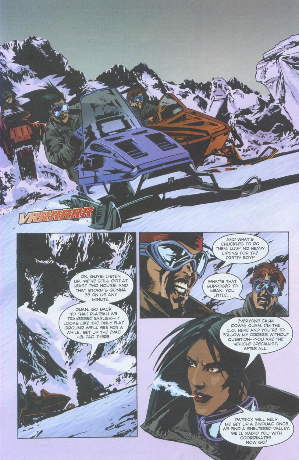 Read online Resident Evil: Fire and Ice comic -  Issue #2 - 3