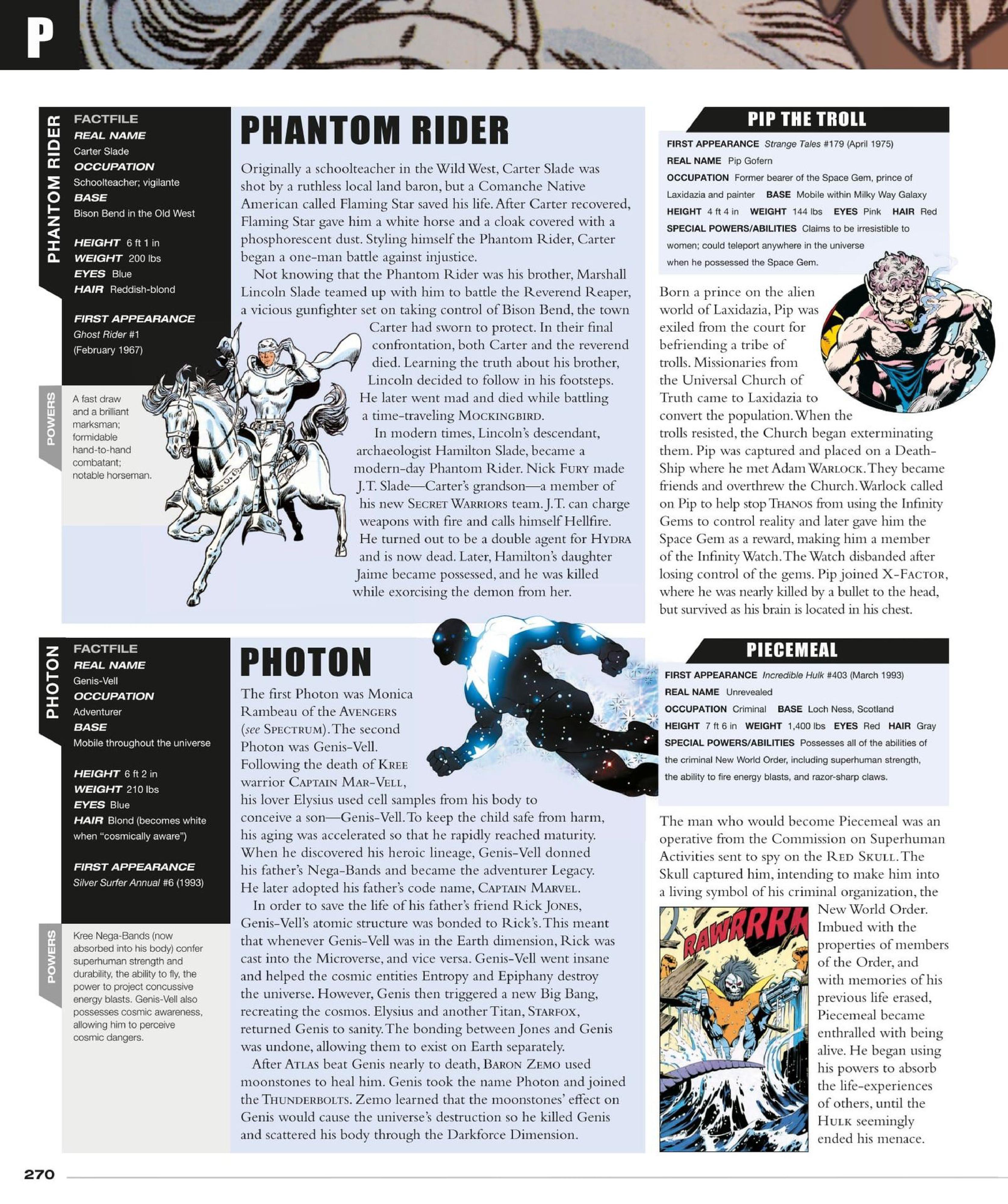 Read online Marvel Encyclopedia, New Edition comic -  Issue # TPB (Part 3) - 73
