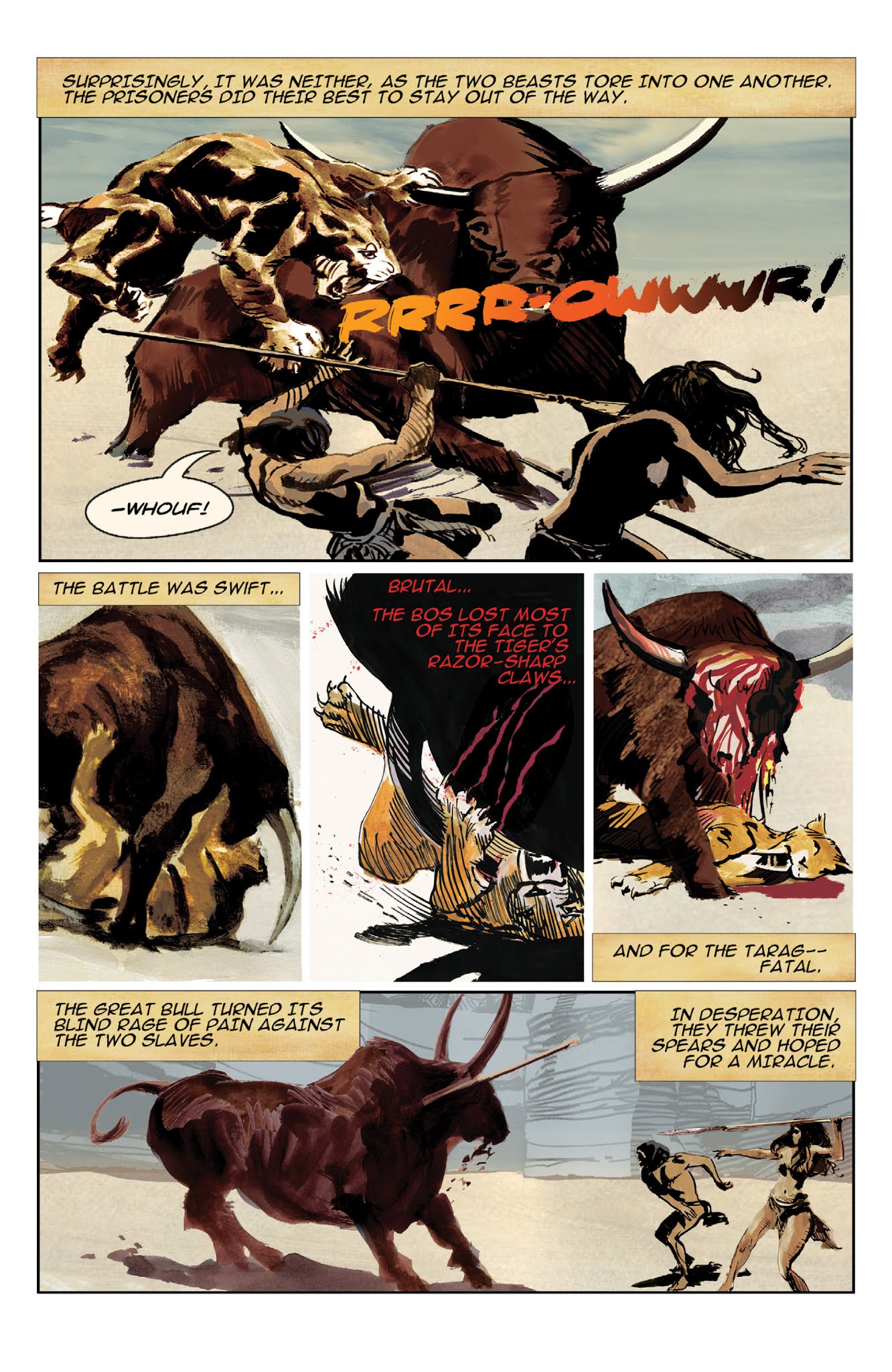 Read online Edgar Rice Burroughs' At the Earth's Core comic -  Issue # TPB - 44