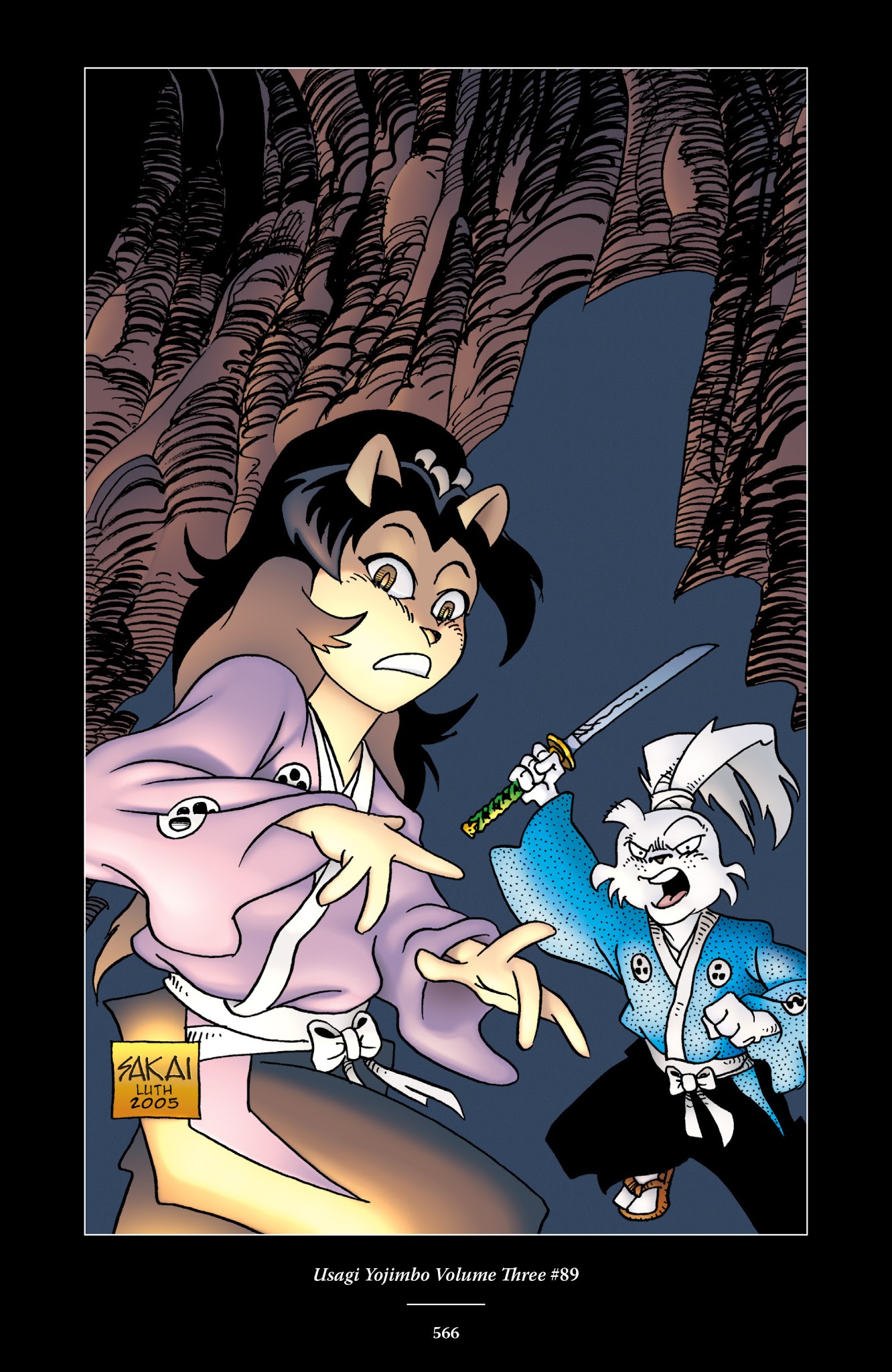 Read online The Usagi Yojimbo Saga comic -  Issue # TPB 5 - 559