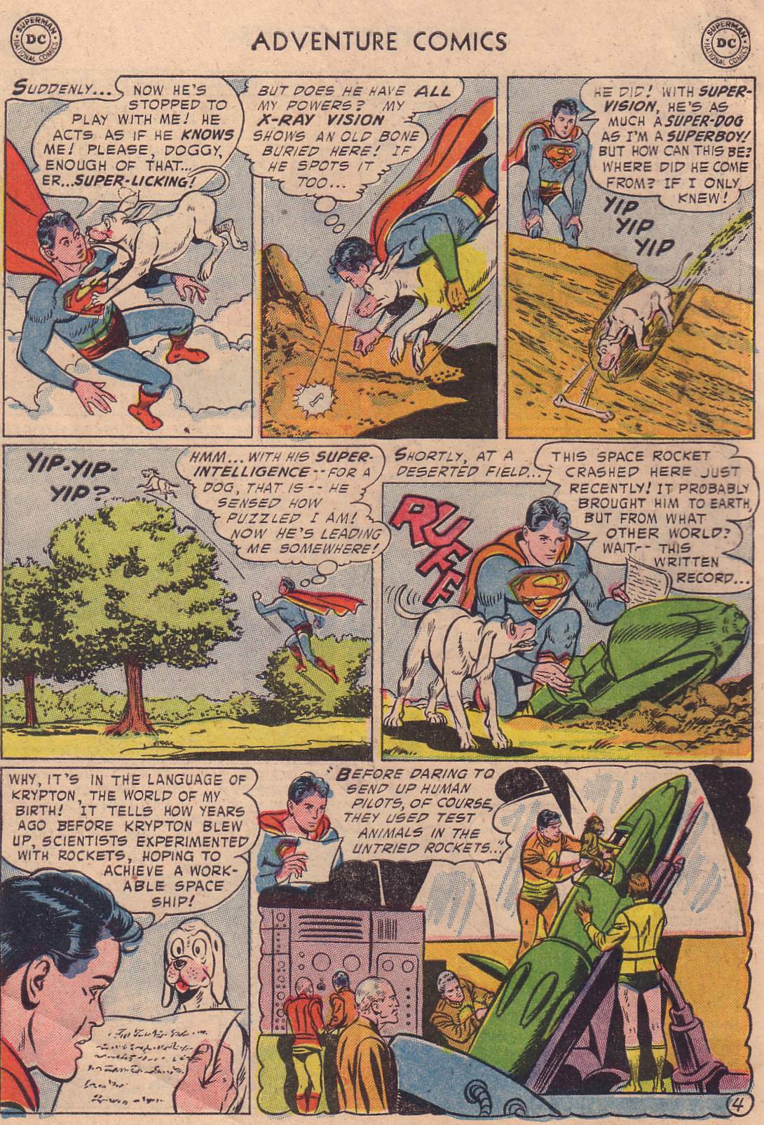 Read online Adventure Comics (1938) comic -  Issue #210 - 6