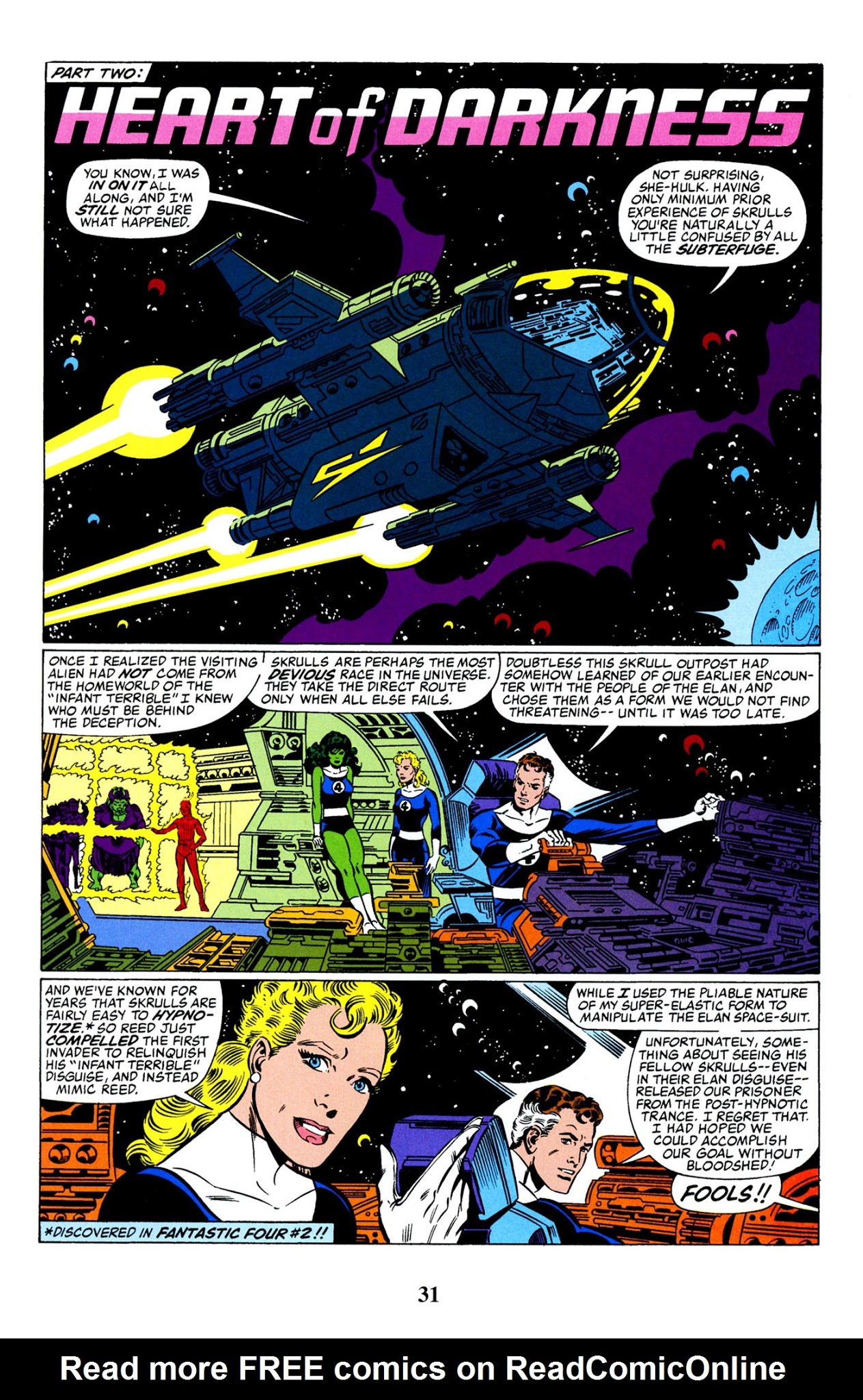 Read online Fantastic Four Visionaries: John Byrne comic -  Issue # TPB 7 - 32