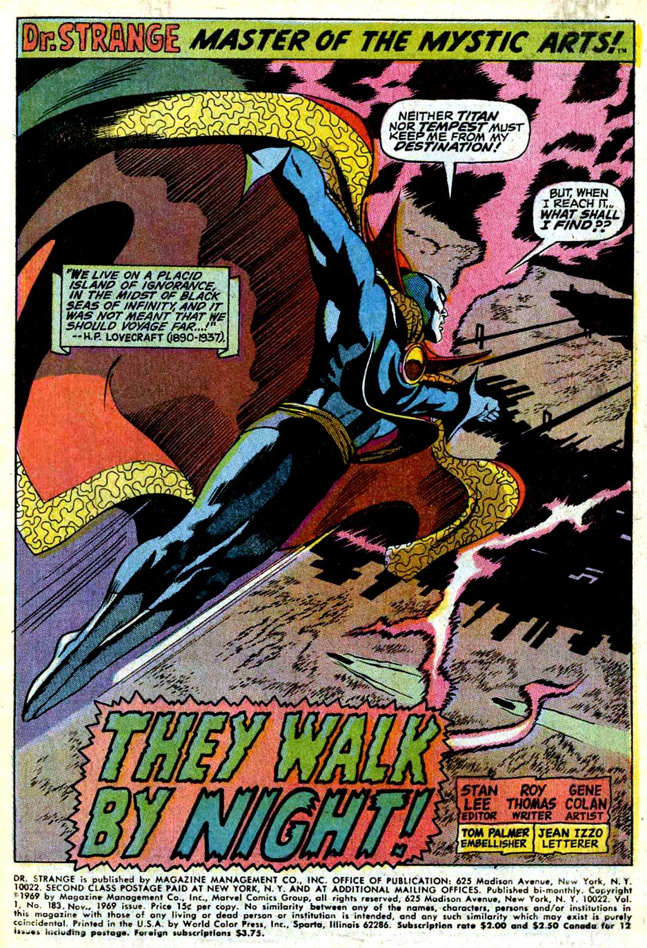 Read online Marvel Masterworks: Doctor Strange comic -  Issue # TPB 3 - 297