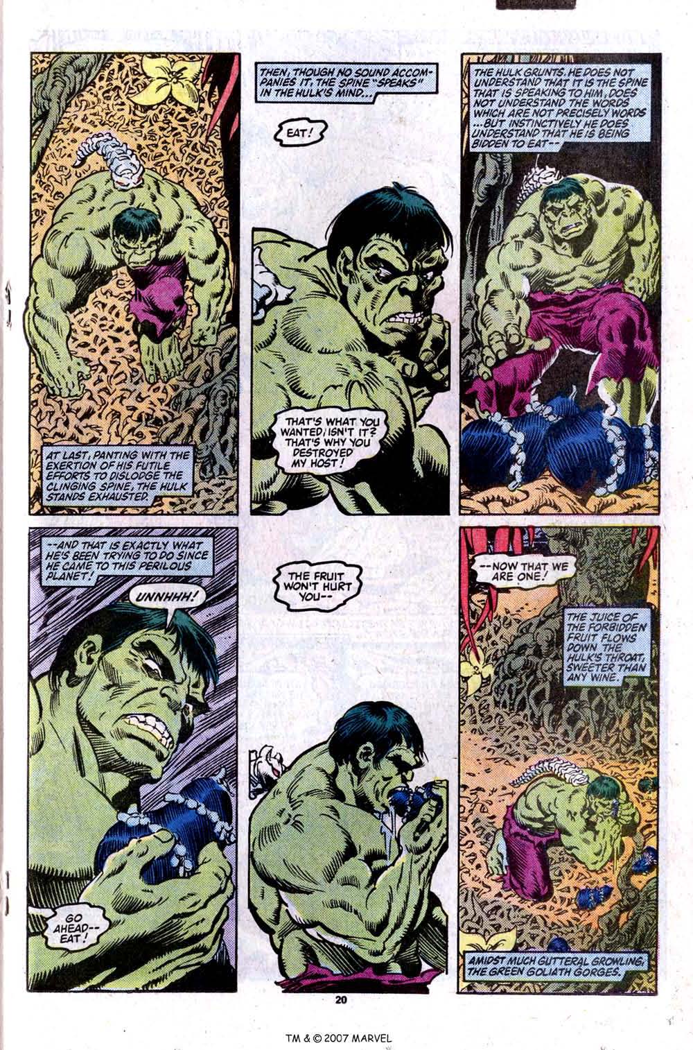 Read online The Incredible Hulk (1968) comic -  Issue # _Annual 1984 - 27