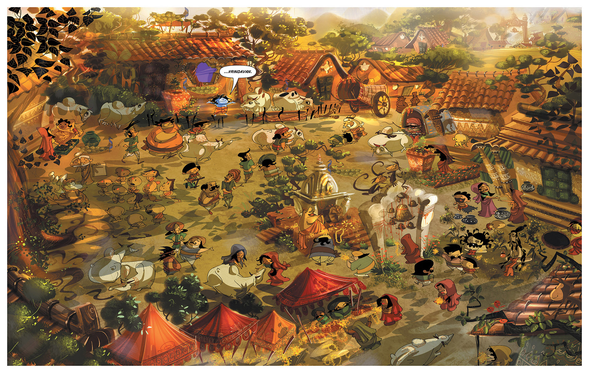 Read online Krishna: A Journey Within comic -  Issue # TPB (Part 1) - 22