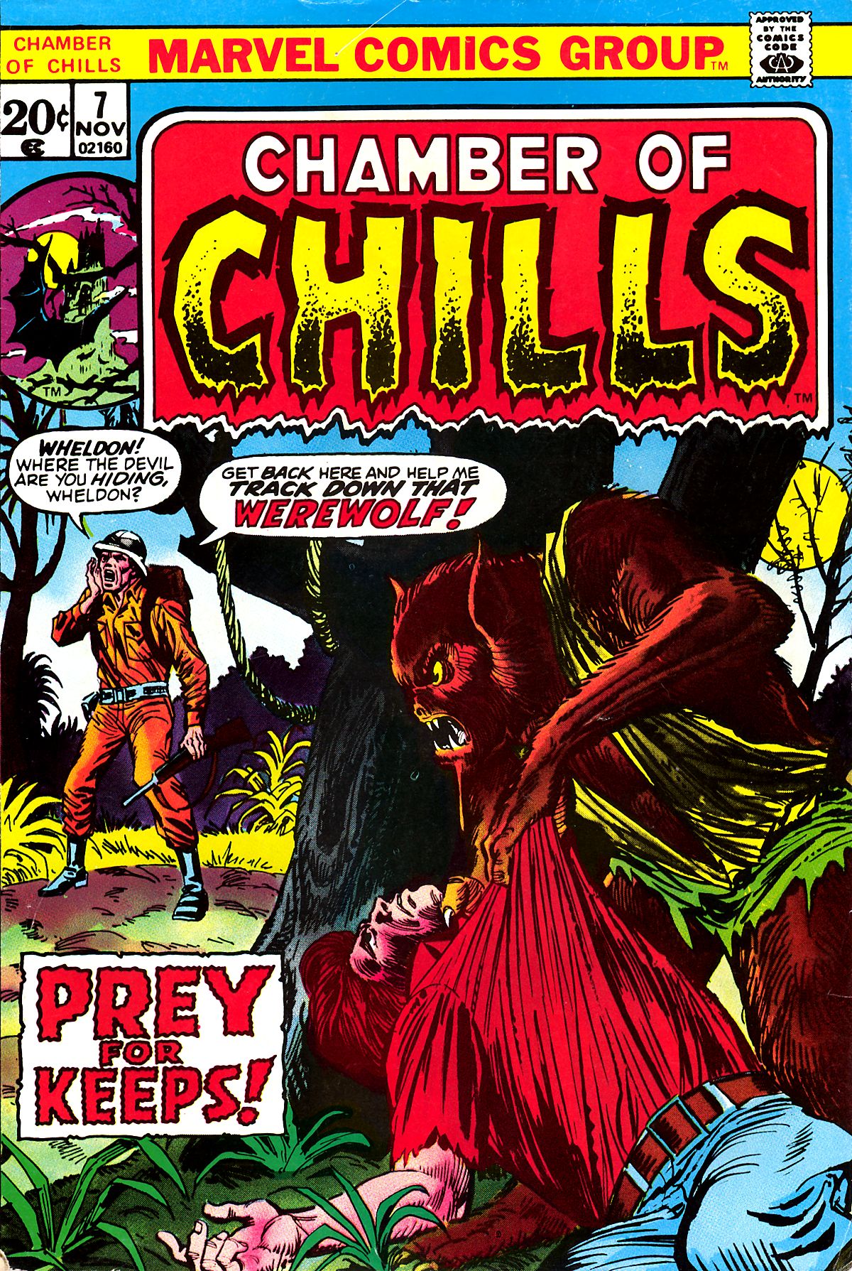 Read online Chamber of Chills (1972) comic -  Issue #7 - 1