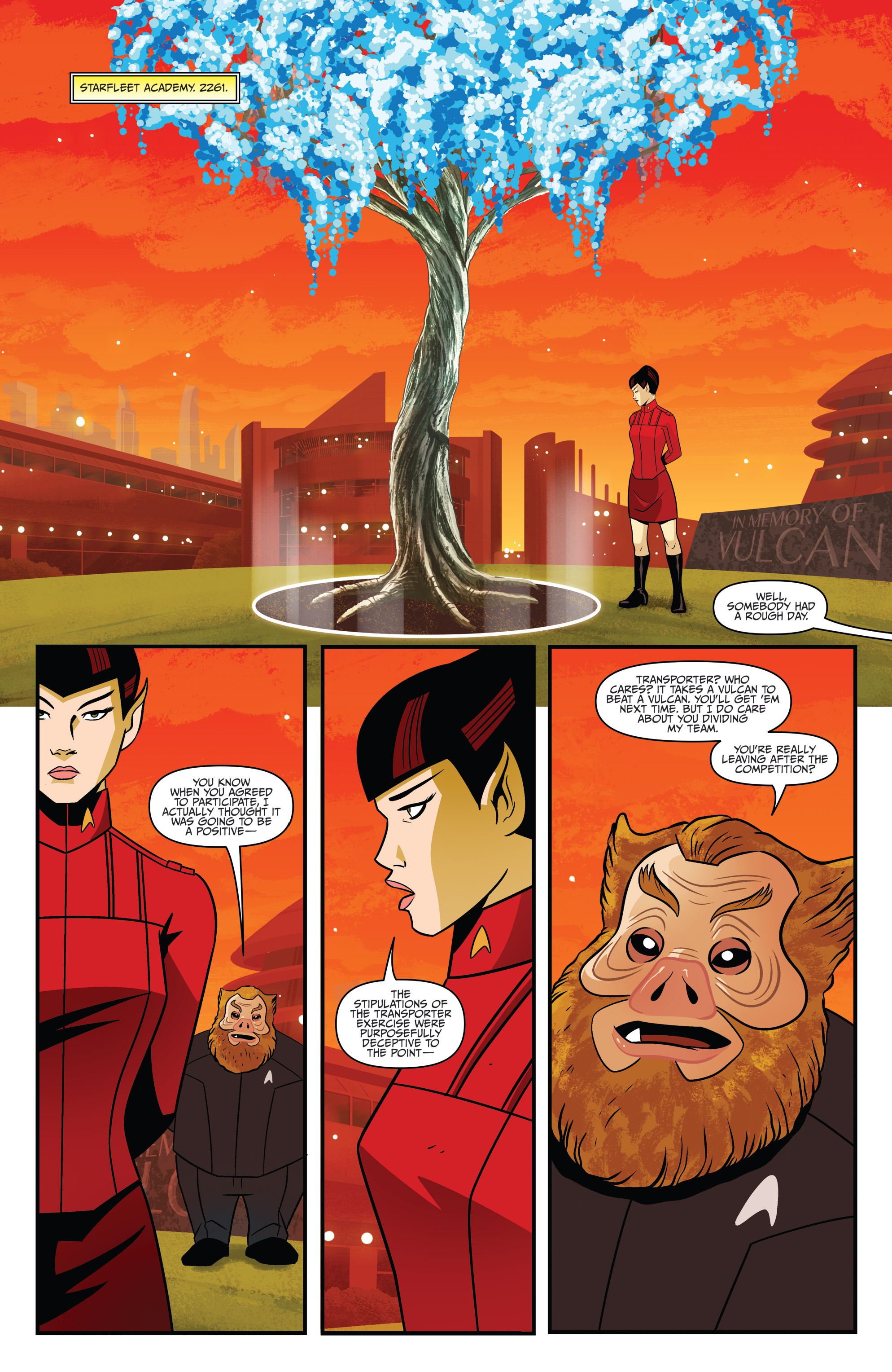 Read online Star Trek: Starfleet Academy (2015) comic -  Issue #3 - 18