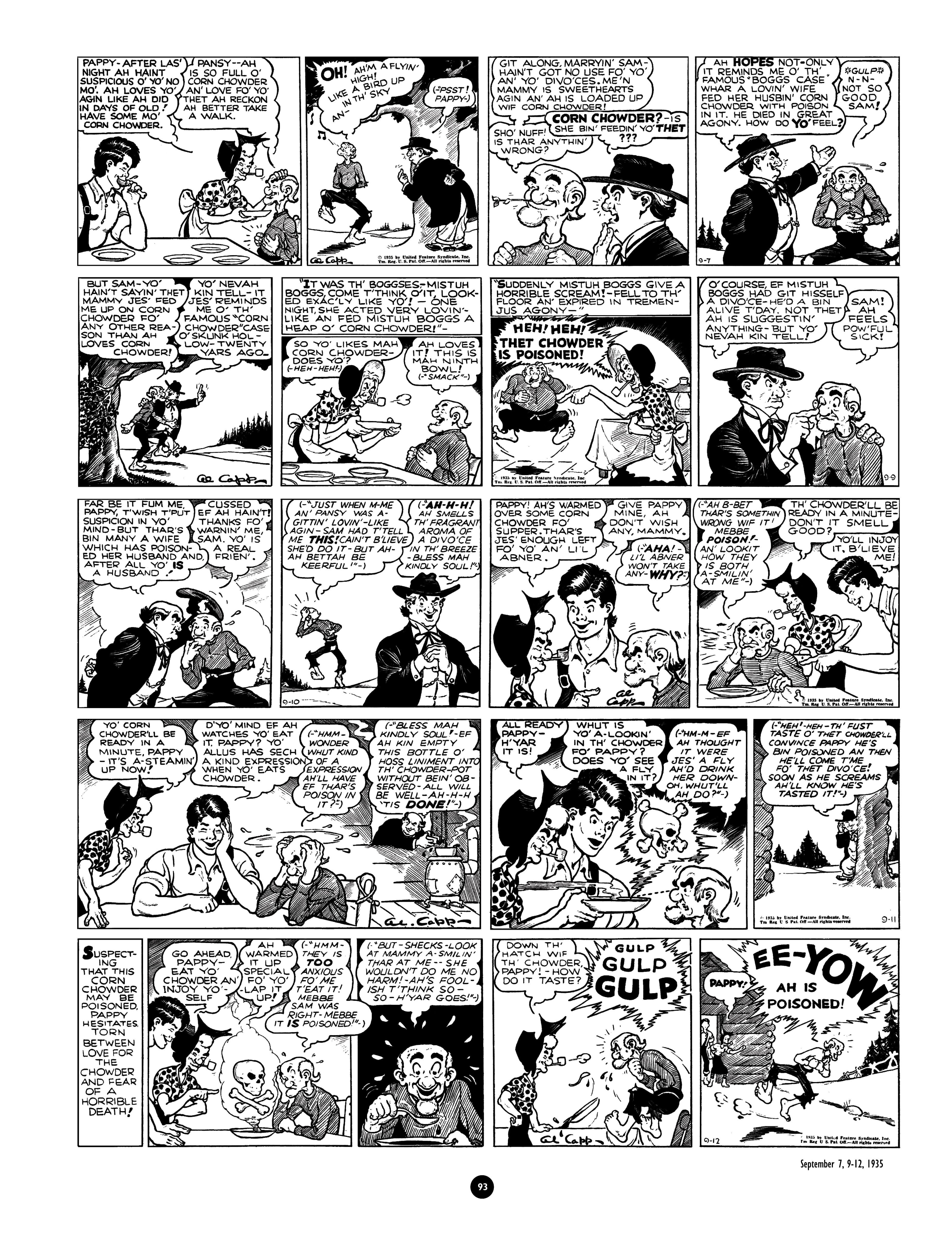Read online Al Capp's Li'l Abner Complete Daily & Color Sunday Comics comic -  Issue # TPB 1 (Part 1) - 94