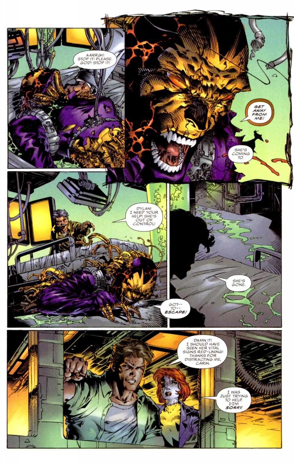 Read online Cyberforce (1993) comic -  Issue #18 - 19