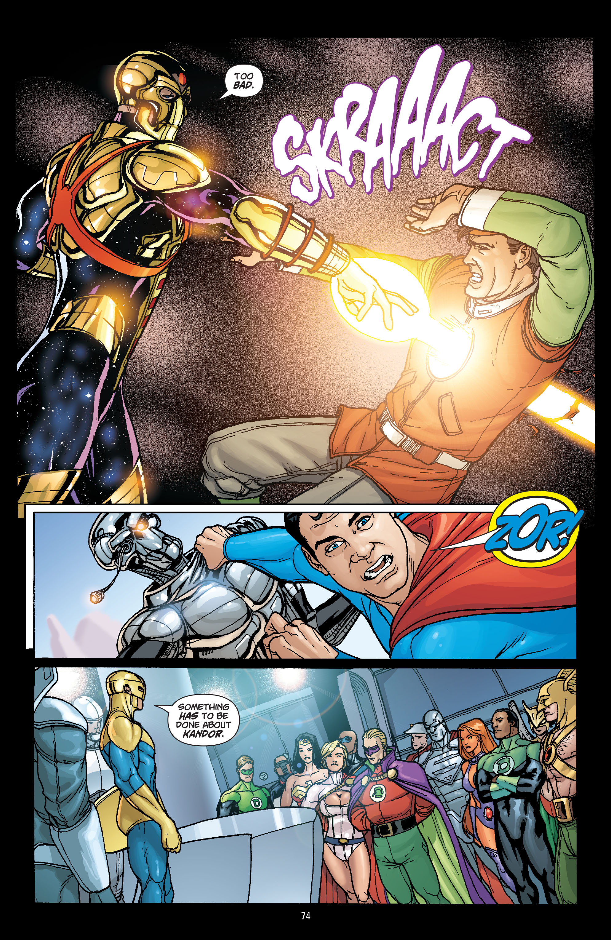 Read online Superman: New Krypton comic -  Issue # TPB 2 - 71