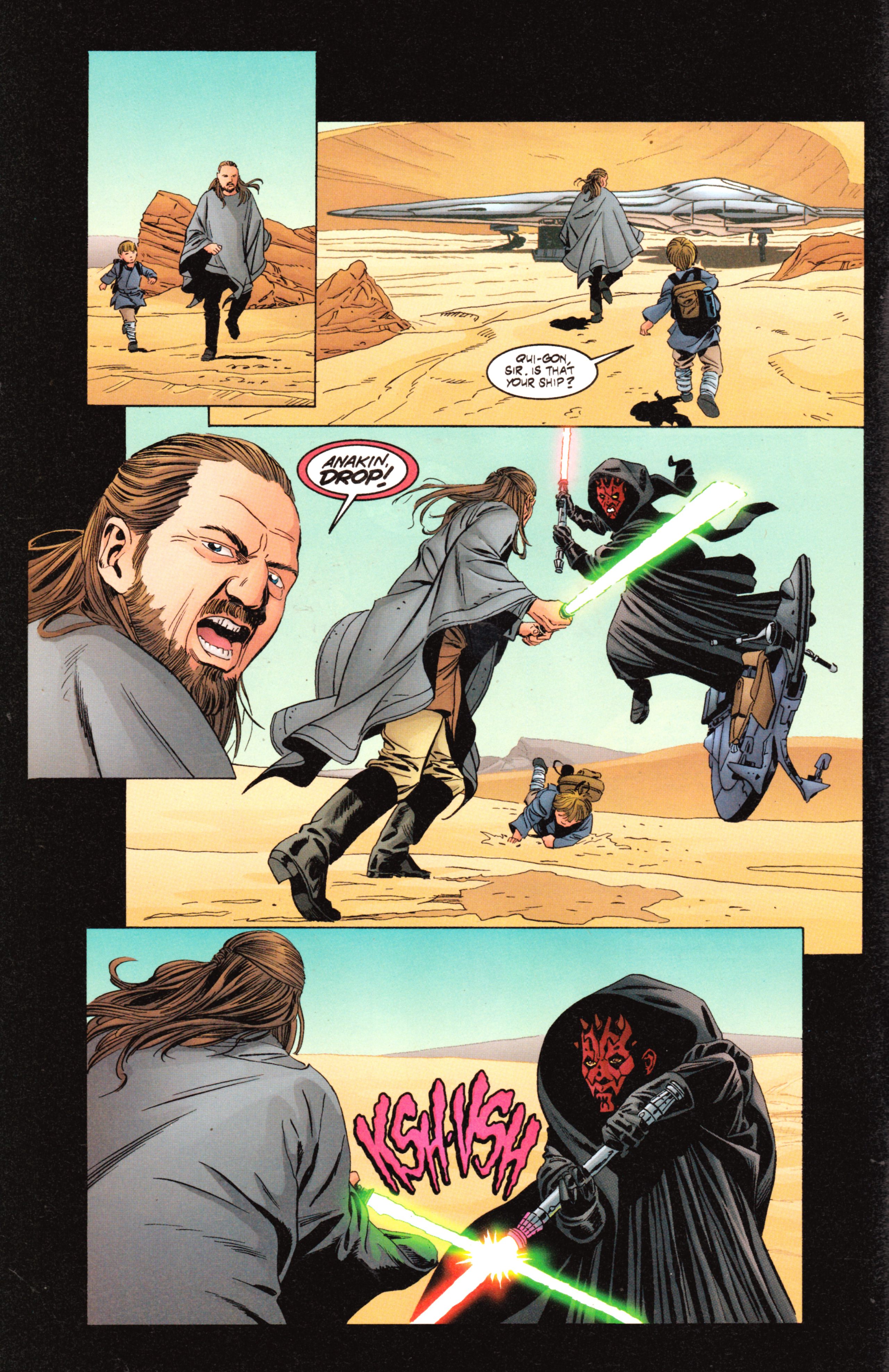 Read online Star Wars: Episode I - The Phantom Menace comic -  Issue #3 - 9