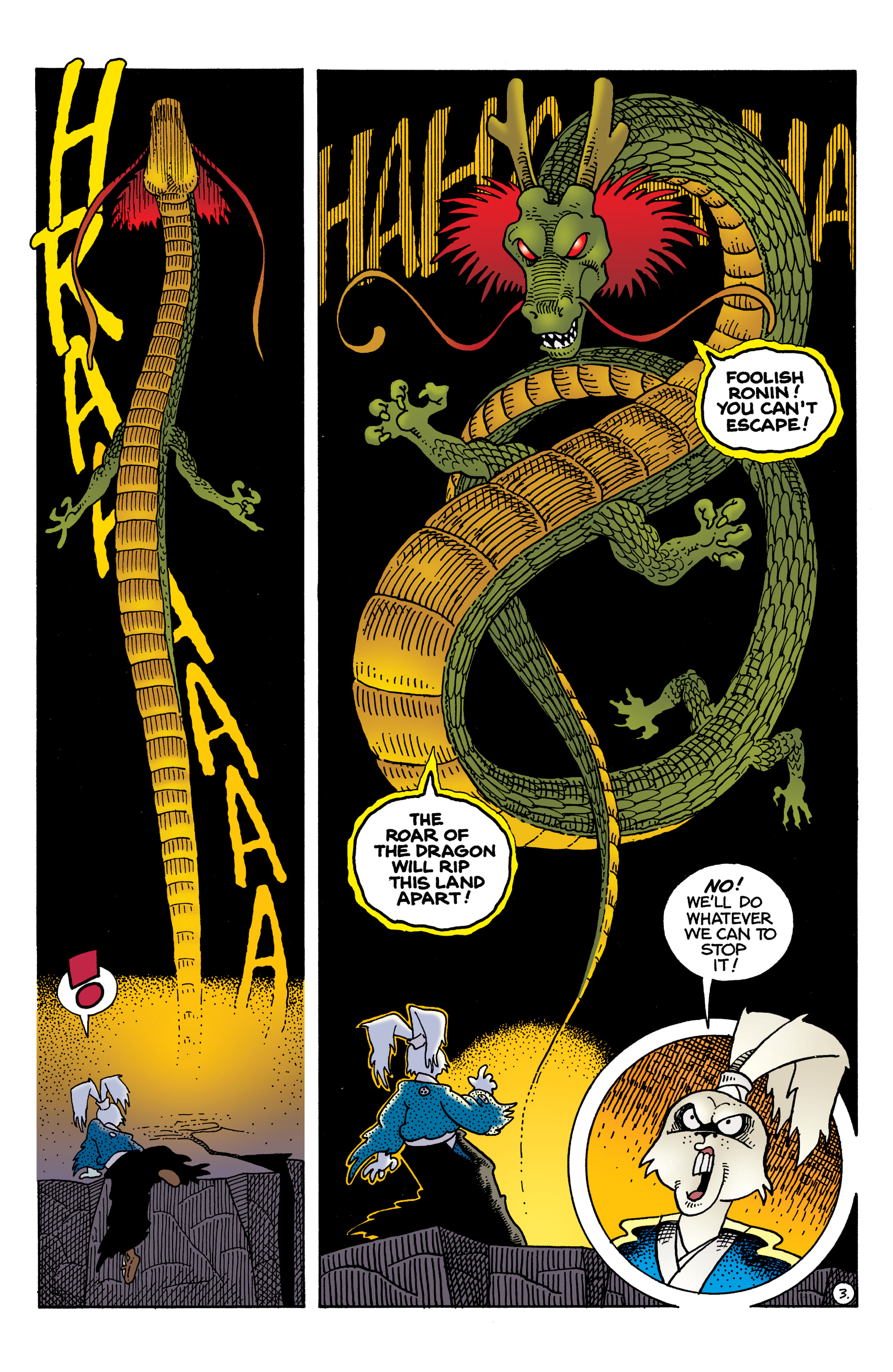 Read online Usagi Yojimbo: The Dragon Bellow Conspiracy comic -  Issue #4 - 5