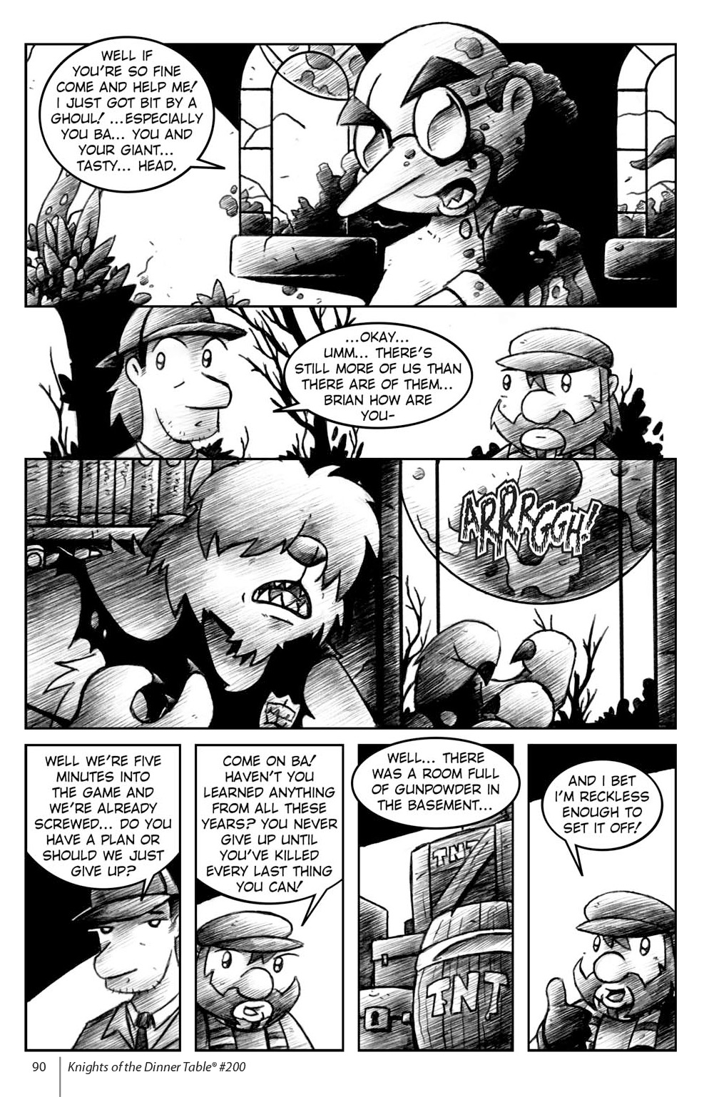 Read online Knights of the Dinner Table comic -  Issue #200 - 92